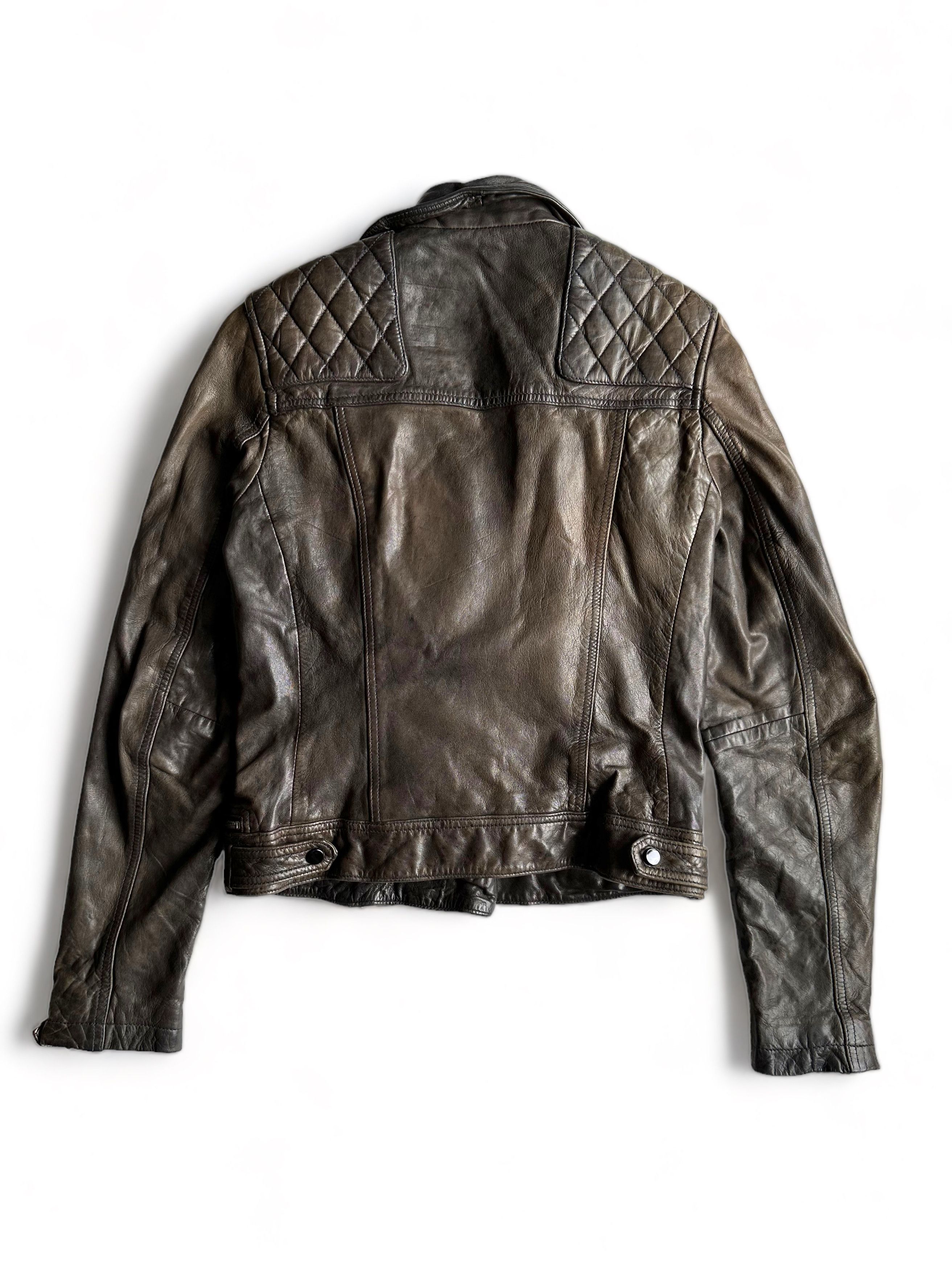 Allsaints Allsaints Conroy Leather Biker Jacket US4 Size S / US 4 / IT 40 - 2 Thumbnail