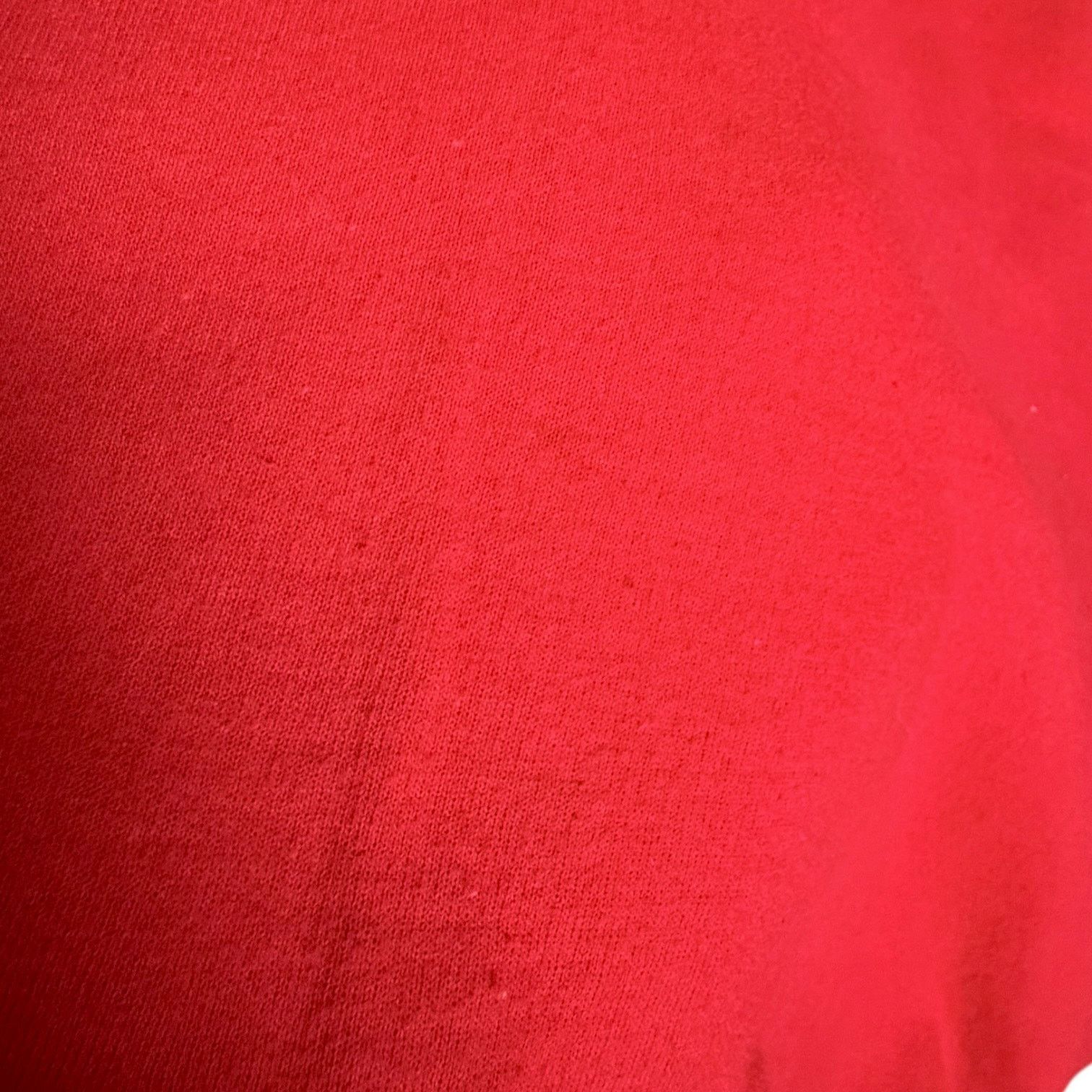 Gildan Red L/S Fast Food Sweatshirt White McDonald's Left Sleeve L Size US L / EU 52-54 / 3 - 3 Thumbnail
