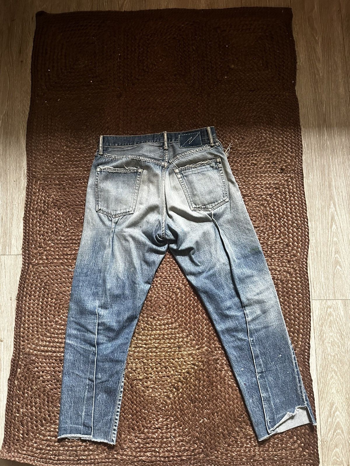 Visvim SS21 ICT Journeyman Tacked Crash Denim (Kofu Repairs) Size US 32 / EU 48 - 5 Thumbnail