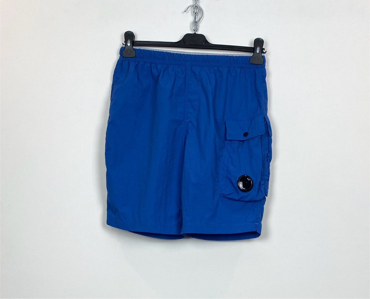 C.P. Company C.P. Company Nylon Cargo Shorts Blue Massimo Osti Luxury Size US 32 / EU 48 - 1 Thumbnail