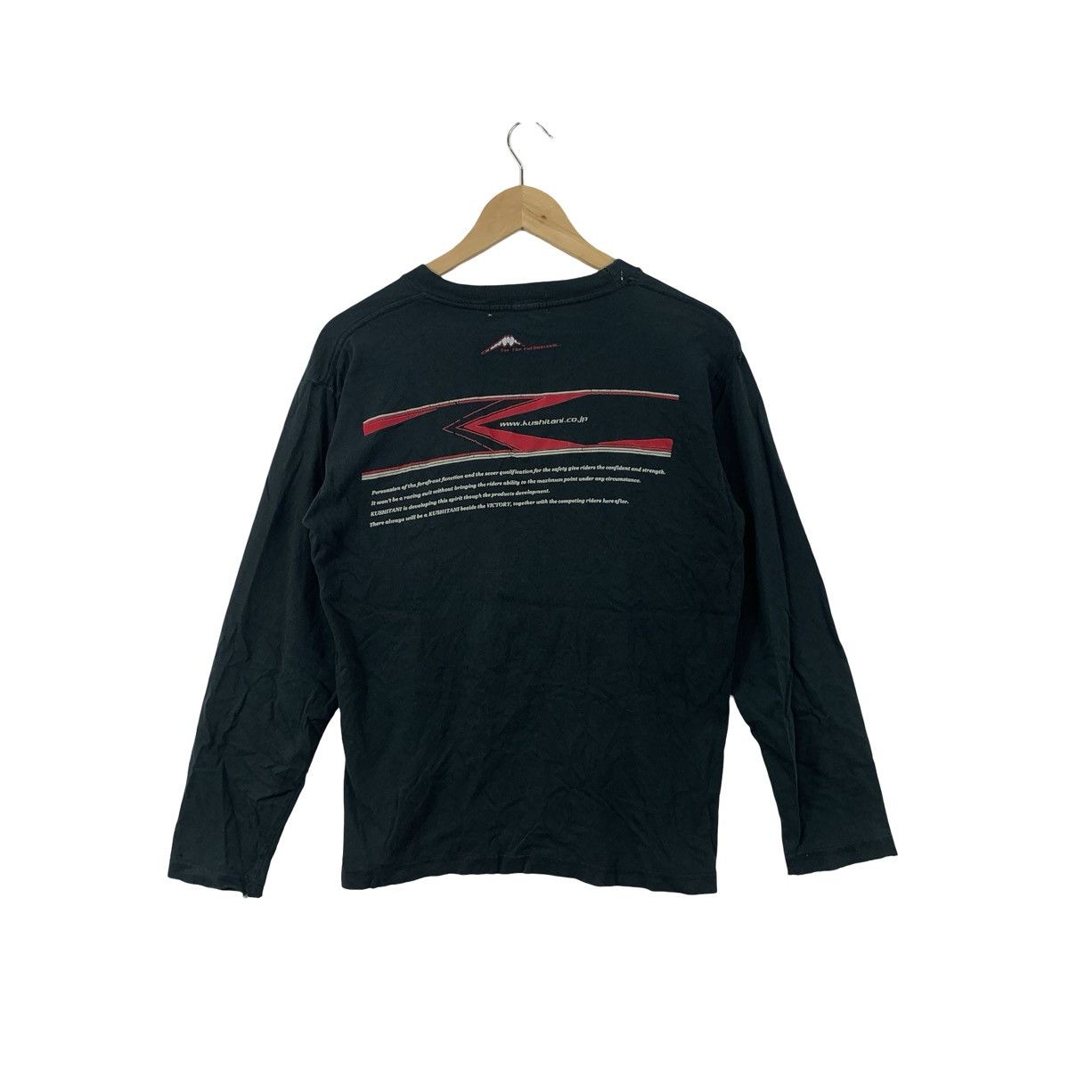 Vintage Vintage Rush Tang Racing Black Long Sleeve T-Shirt Logo Tee Size US M / EU 48-50 / 2 - 7 Thumbnail