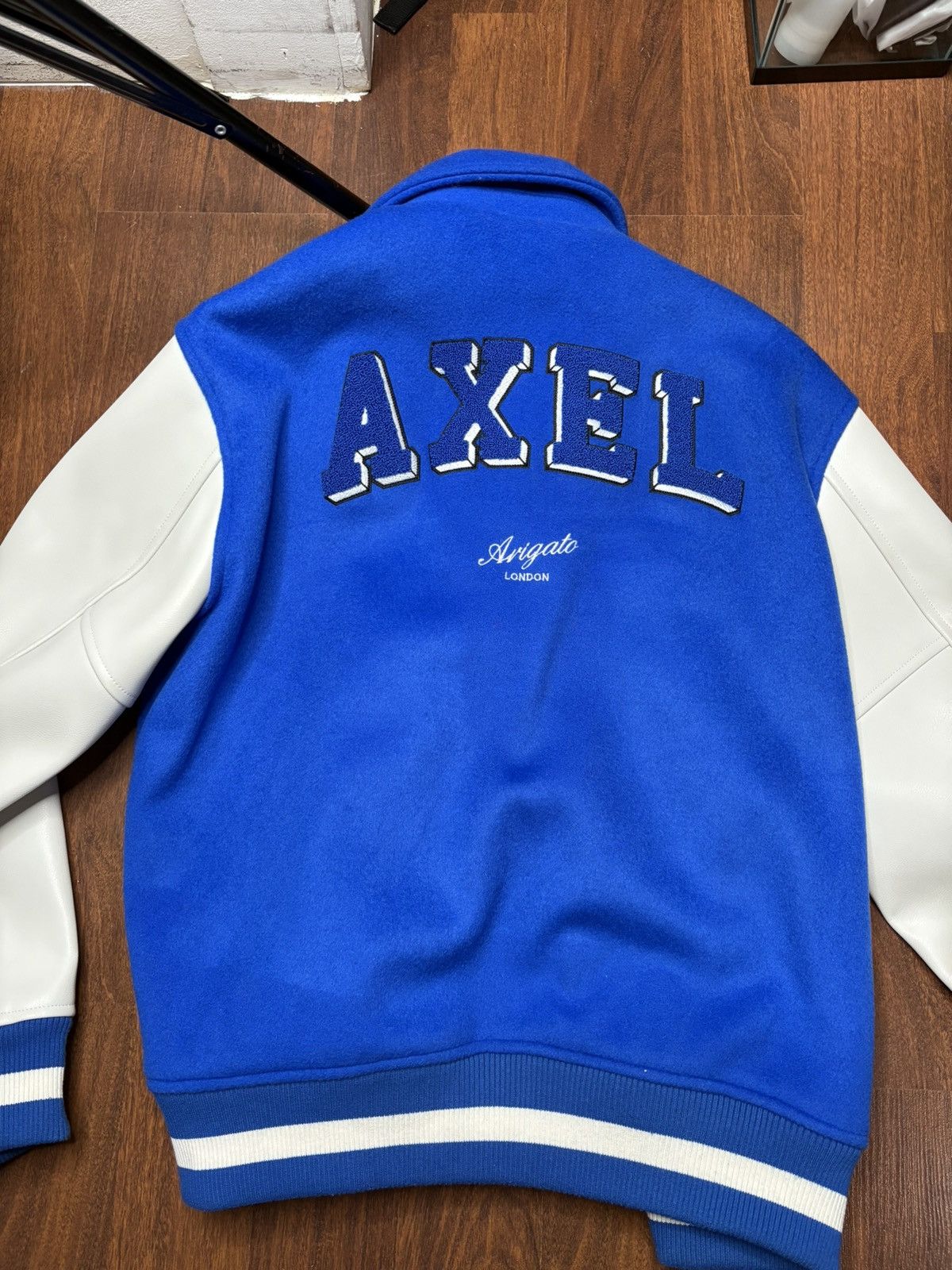Axel Arigato Axel Arigato Varsity Jacket — Blue Size US M / EU 48-50 / 2 - 2 Thumbnail
