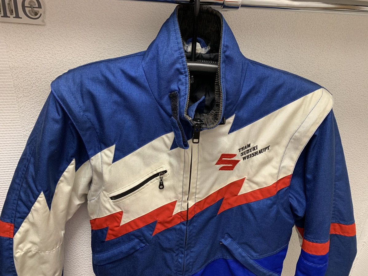 Vintage Suzuki vintage racing f1 formula uno light jacket L-XL sz Size US L / EU 52-54 / 3 - 3 Thumbnail