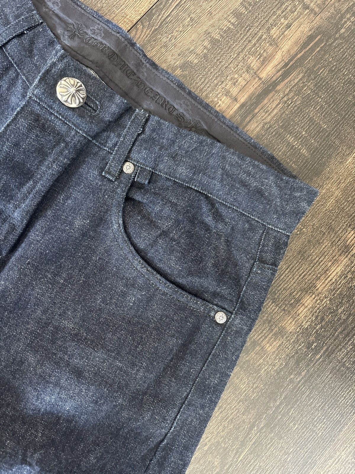 Chrome Hearts Chrome Hearts Classic Denim Jeans Size US 33 - 10 Thumbnail