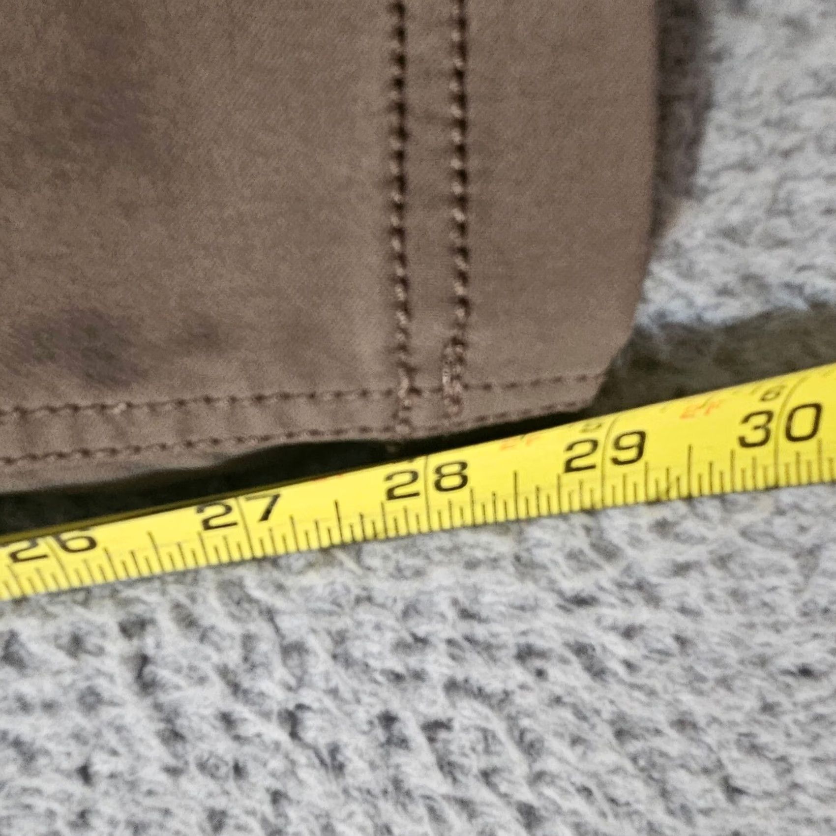 Prana prAna Pants Mens 38x29 Brion Slim Fit Brown Nylon Stretch Outdoor Hiking Work Chino Size US 38 / EU 54 - 6 Thumbnail