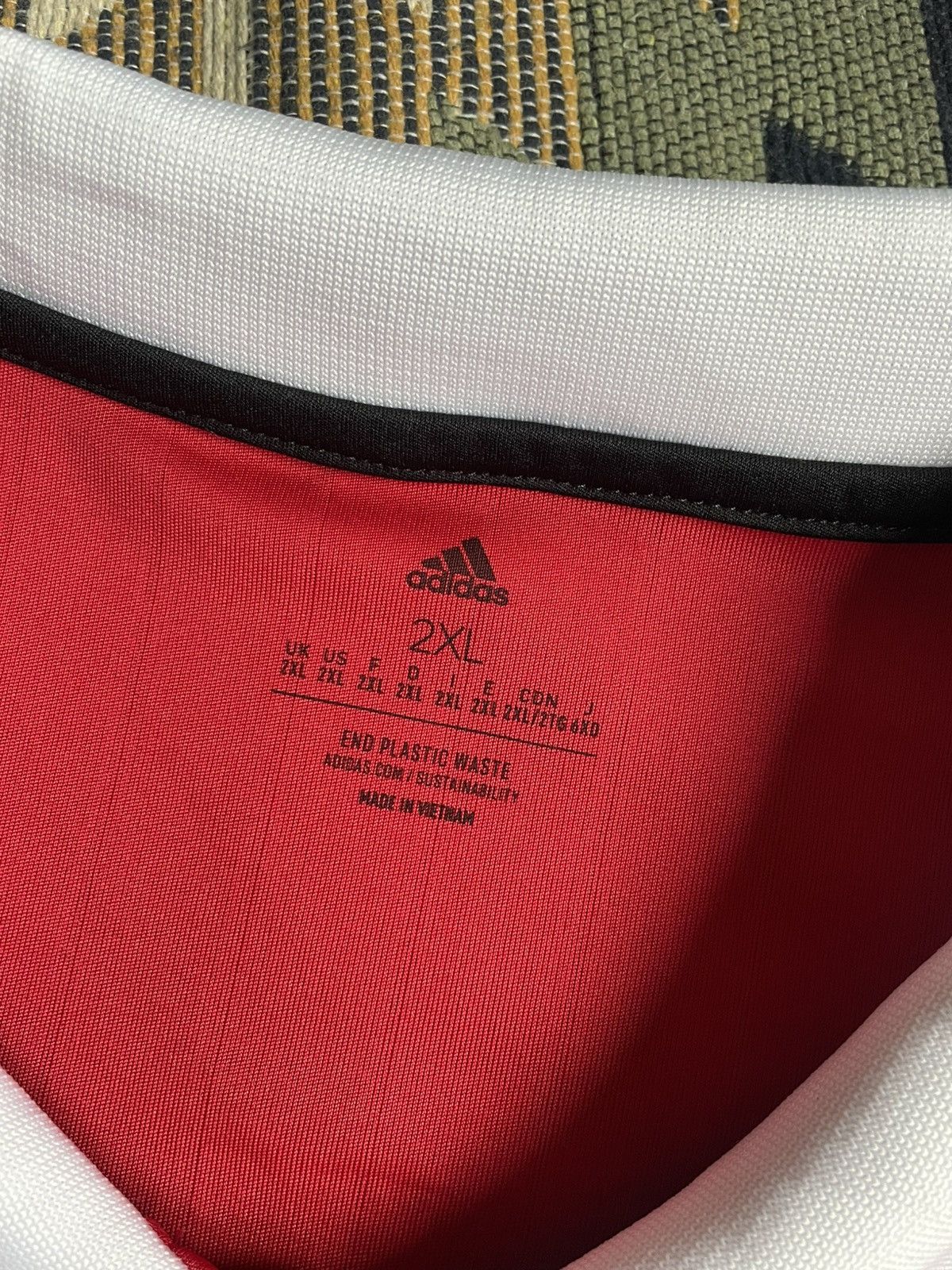 Other Adidas Manchester United 22/23 Home Soccer Blockcore Jersey Size US XXL / EU 58 / 5 - 9 Thumbnail