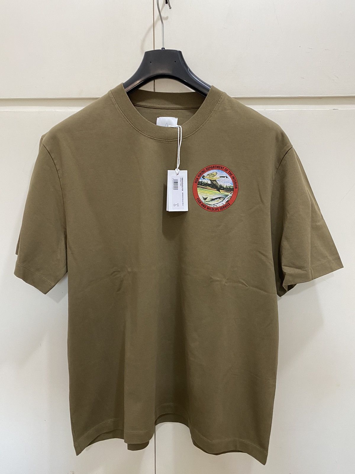 ROA Division ROA T-shirt, size L, brown with prints, new Size US L / EU 52-54 / 3 - 2 Thumbnail