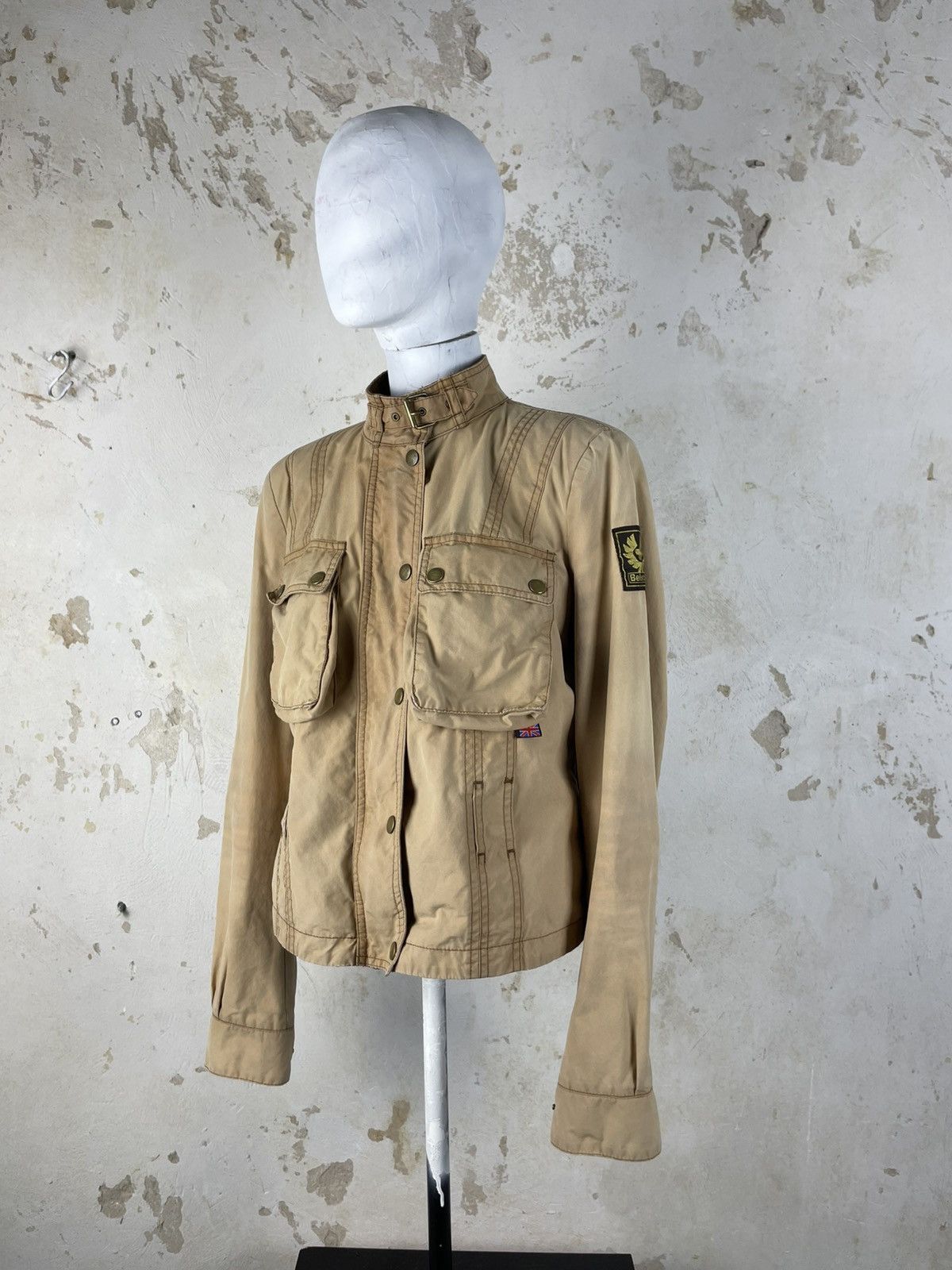 Belstaff Belstaff Sand Military Jacket Size S / US 4 / IT 40 - 1 Thumbnail