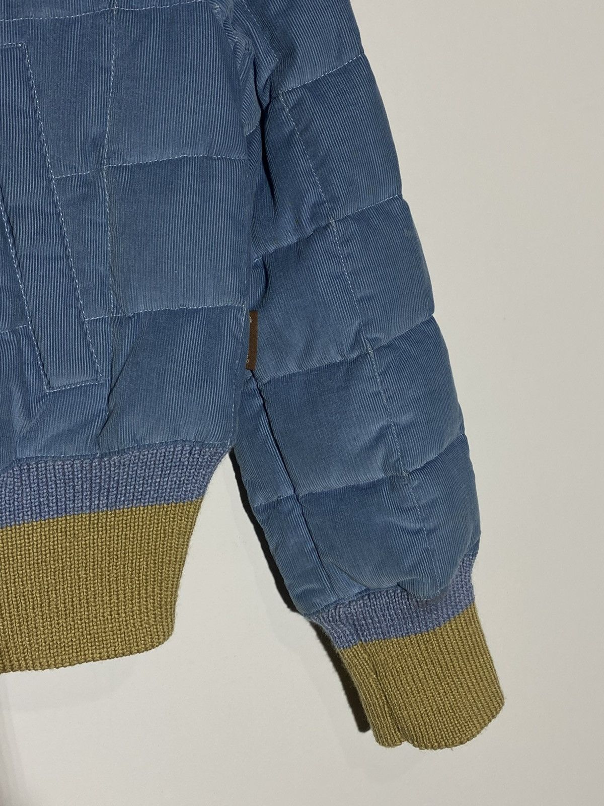 Moncler Vintage Moncler Down Puffer Corduroy Bomber Jacket Size S / US 4 / IT 40 - 6 Thumbnail