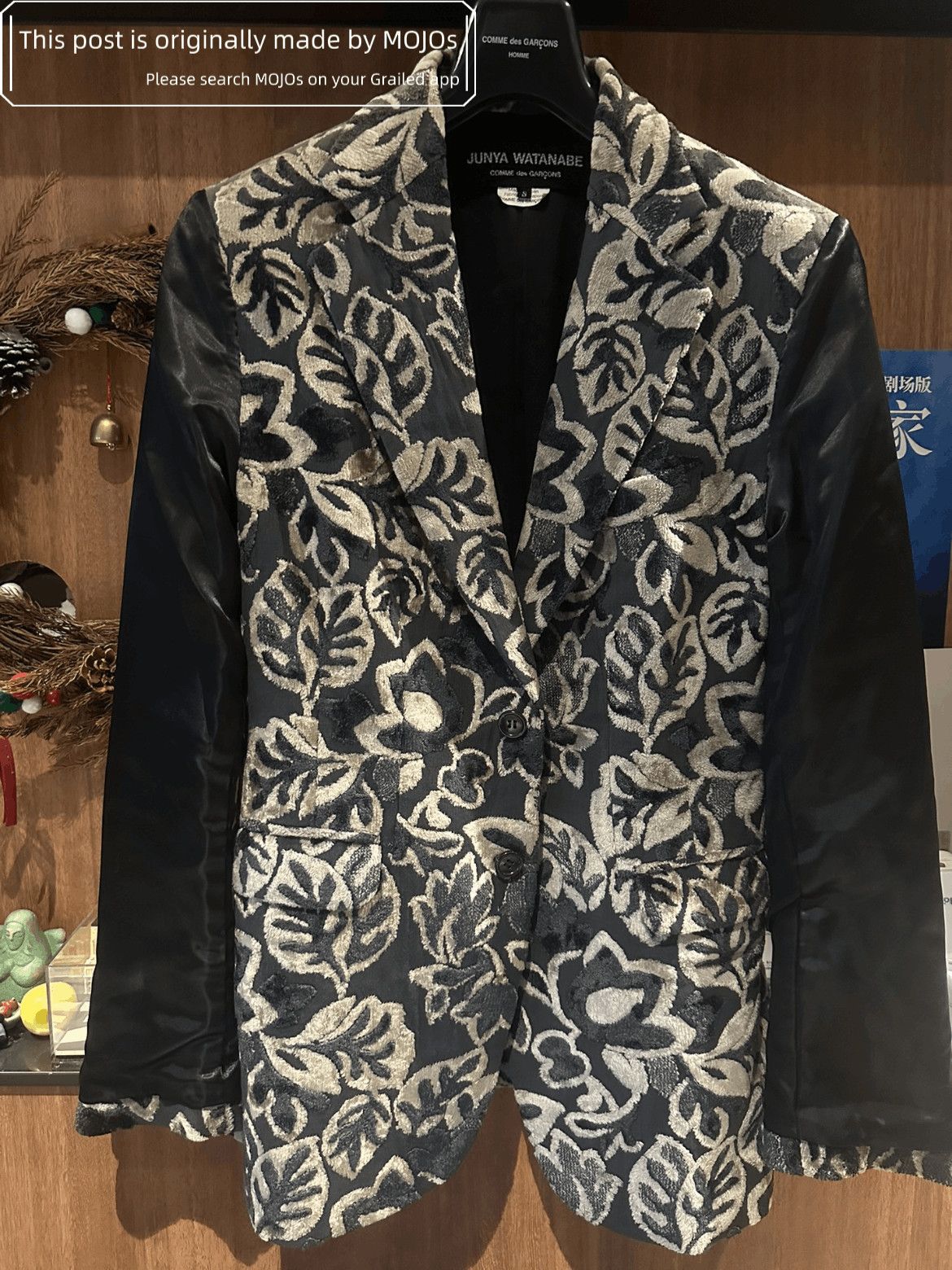 Junya Watanabe Junya Watanabe 19AW Runway Flower Pattern Joint Jacket Size US S / EU 44-46 / 1 - 1 Thumbnail