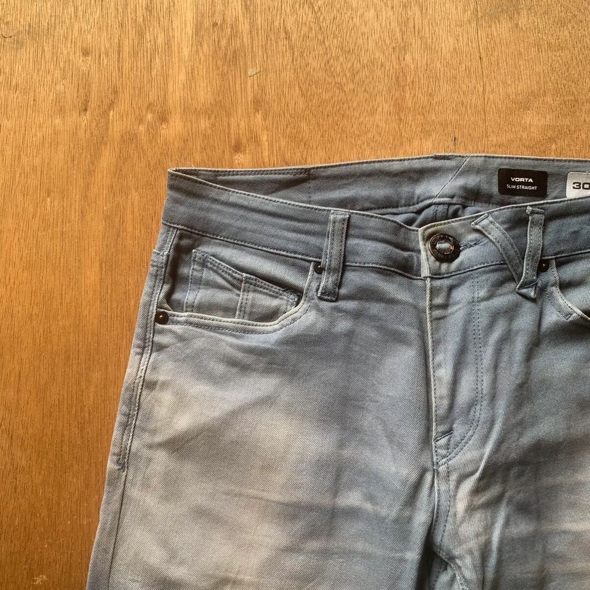 Volcom RARE ‼️ VINTAGE VOLCOM JEANS BLANK STREETWEAR FADED PANTS Size US 31 - 5 Thumbnail