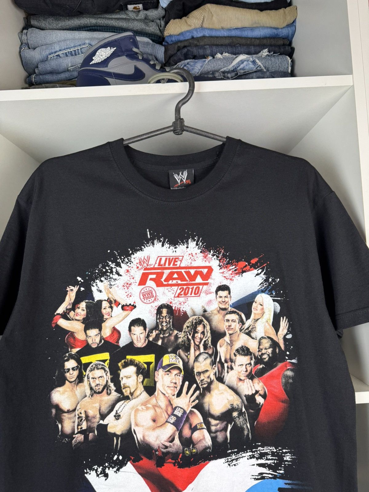 WWE WWE The Raw 2010 Wrestling T-shirt Size US M / EU 48-50 / 2 - 2 Thumbnail