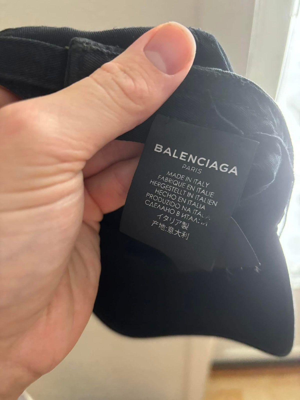 Balenciaga Sinners cap Size ONE SIZE - 3 Thumbnail