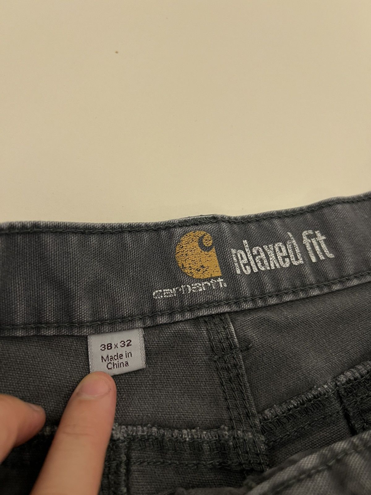 Carhartt Carhartt Relaxed Fit Staight Cargo Black (W38XL32) Size US 38 / EU 54 - 11 Thumbnail