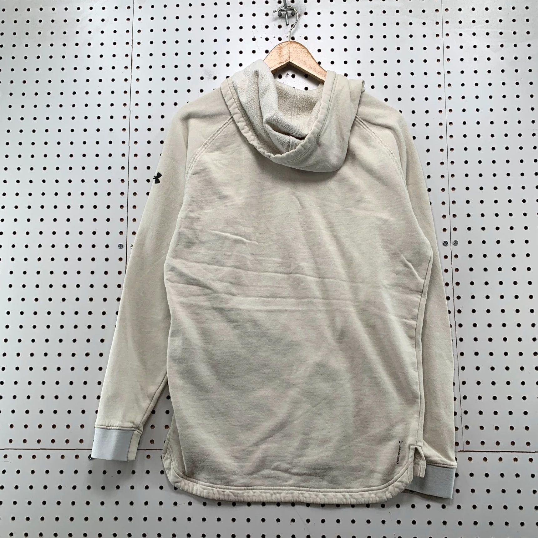 Under Armour Under Armour Project Rock Hoodie Sweatshirt Men Small Beige Blood Sweat Respect Hoodie Mens Small Beige Under Armour Project Rock Size US S / EU 44-46 / 1 - 2 Thumbnail