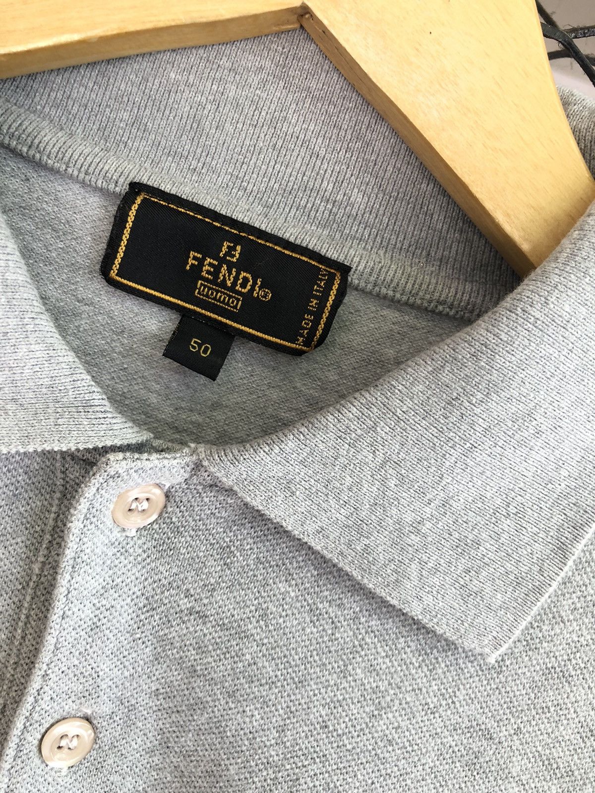 Fendi FENDI POLO SHIRT Size US M / EU 48-50 / 2 - 3 Thumbnail
