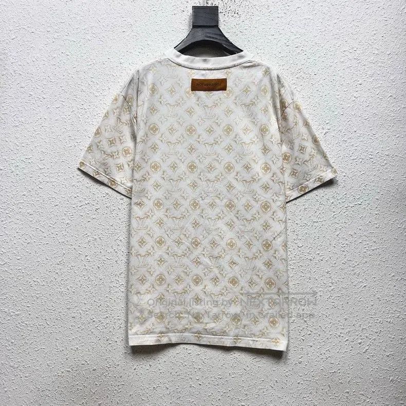 Louis Vuitton Louis Vuitton Monogram Print Short Sleeve Tee. Size US L / EU 52-54 / 3 - 2 Thumbnail