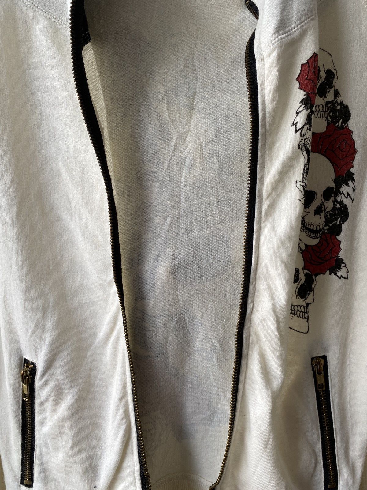 If Six Was Nine D.i.a Japan Skulls Cross Rose Logo Hoodie Size US S / EU 44-46 / 1 - 12 Thumbnail