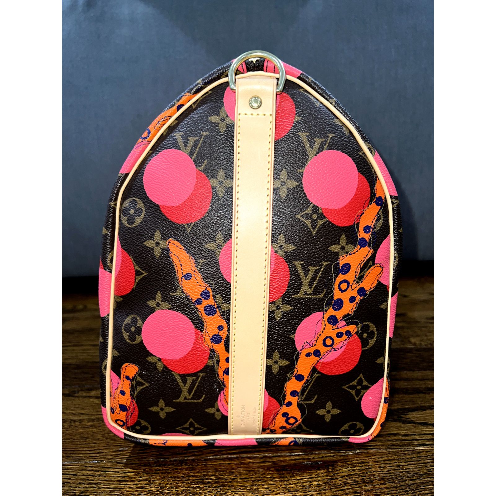 Louis Vuitton Louis Vuitton Ramages Monogram Brown Red Pink Travel Bag Size ONE SIZE - 5 Thumbnail