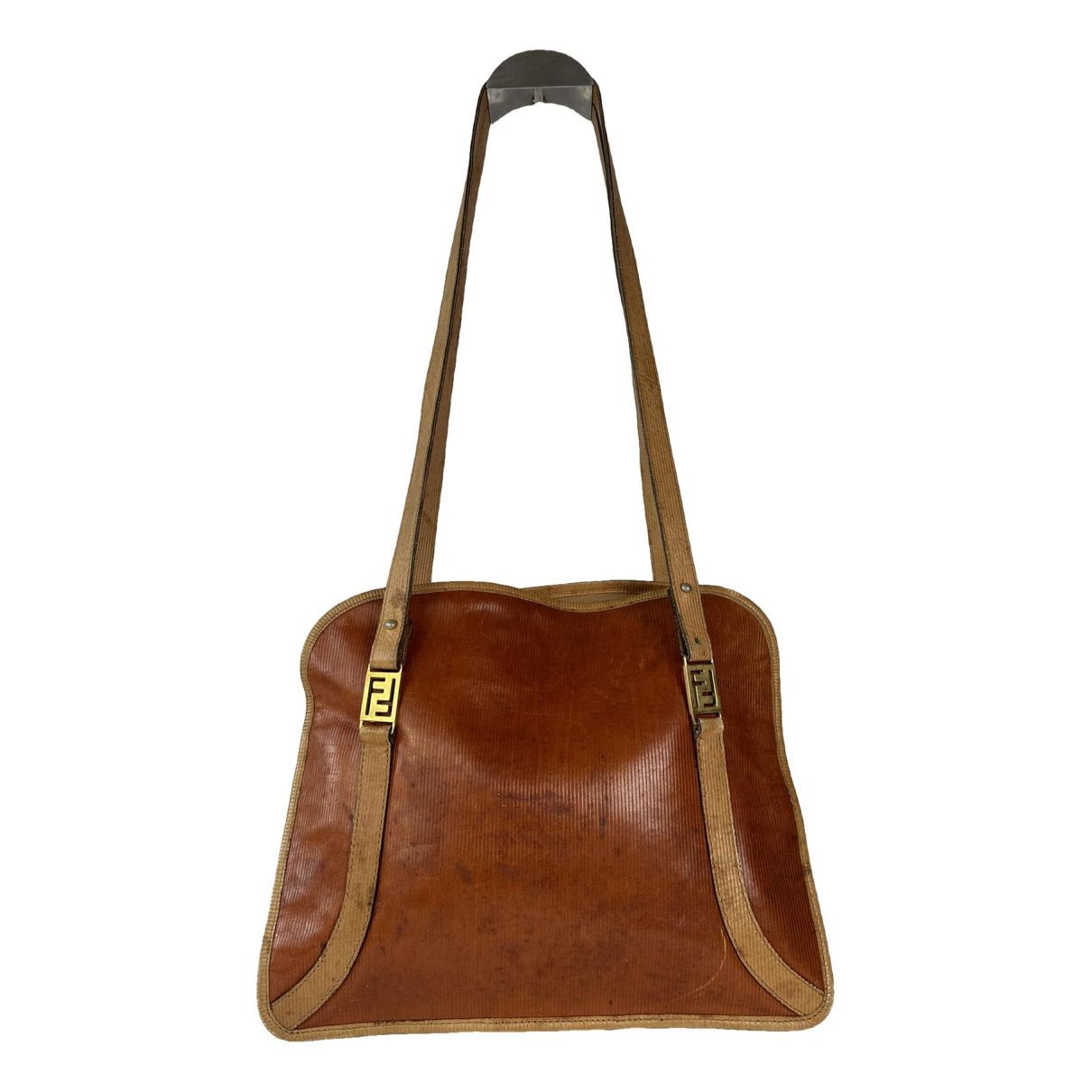 Fendi Peekaboo Red Leather Handbag Size ONE SIZE - 1 Thumbnail