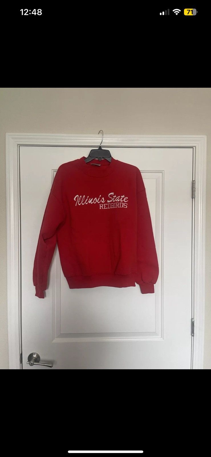 Chalk Line × Vintage VTG Chalk line 90s Illinois State Redbirds Crewneck Sweater Size US L / EU 52-54 / 3 - 1 Thumbnail