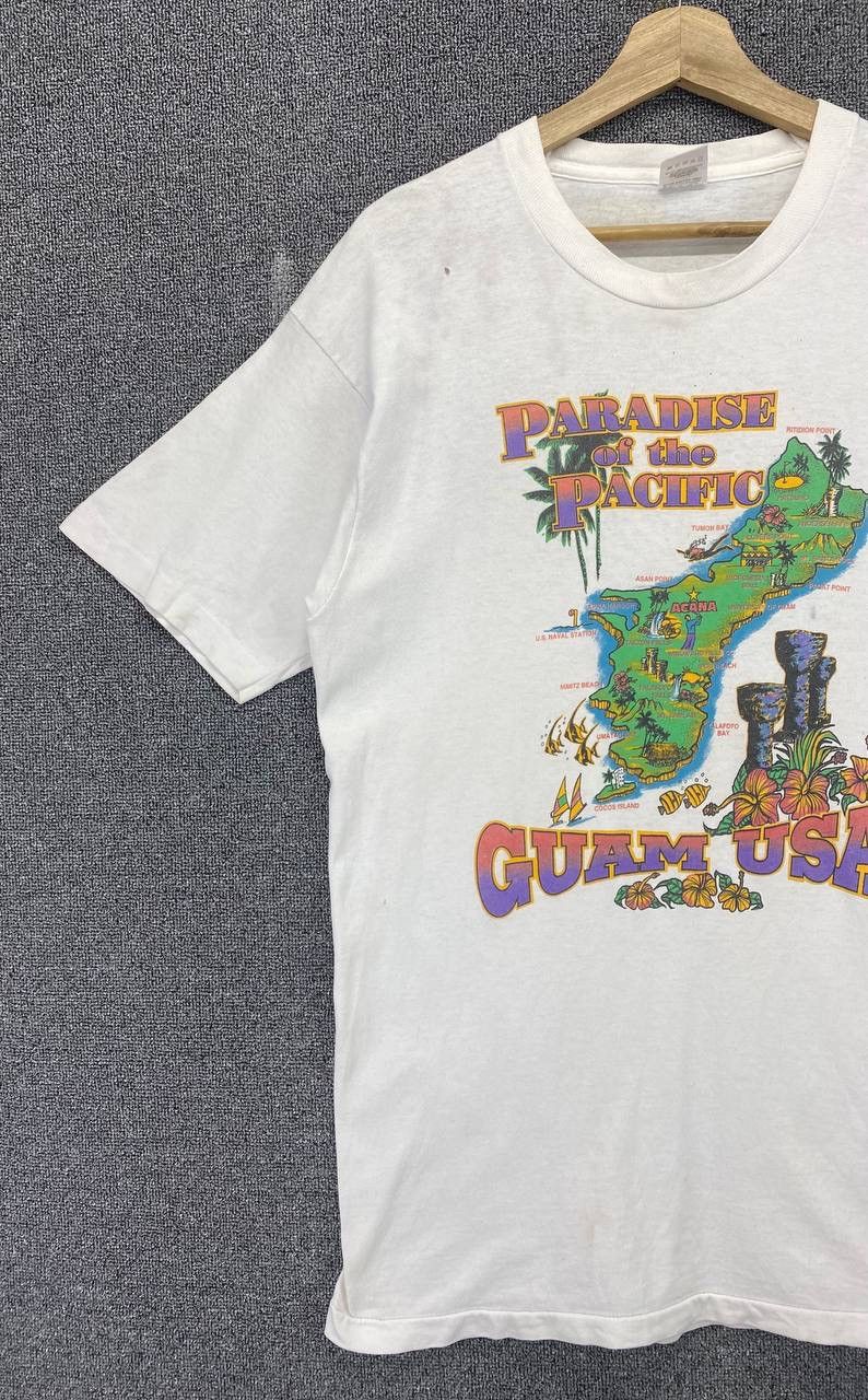 Vintage Vintage Hawaii Guam U.S.A Tee T Shirts Size US L / EU 52-54 / 3 - 3 Thumbnail