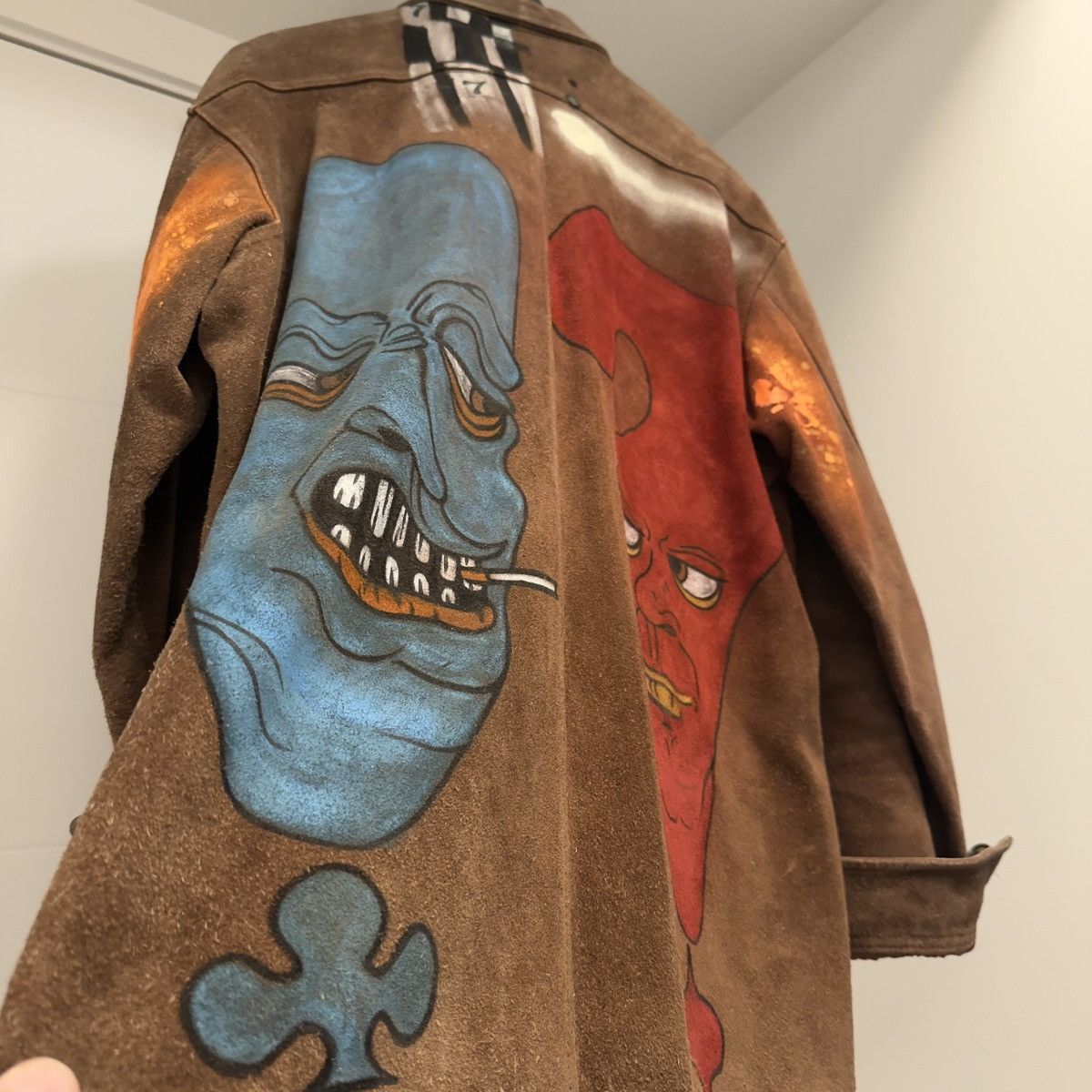 Stussy Vintage 90s Stüssy Brown Suede Shirt Jacket XL – Custom Size US XL / EU 56 / 4 - 5 Thumbnail