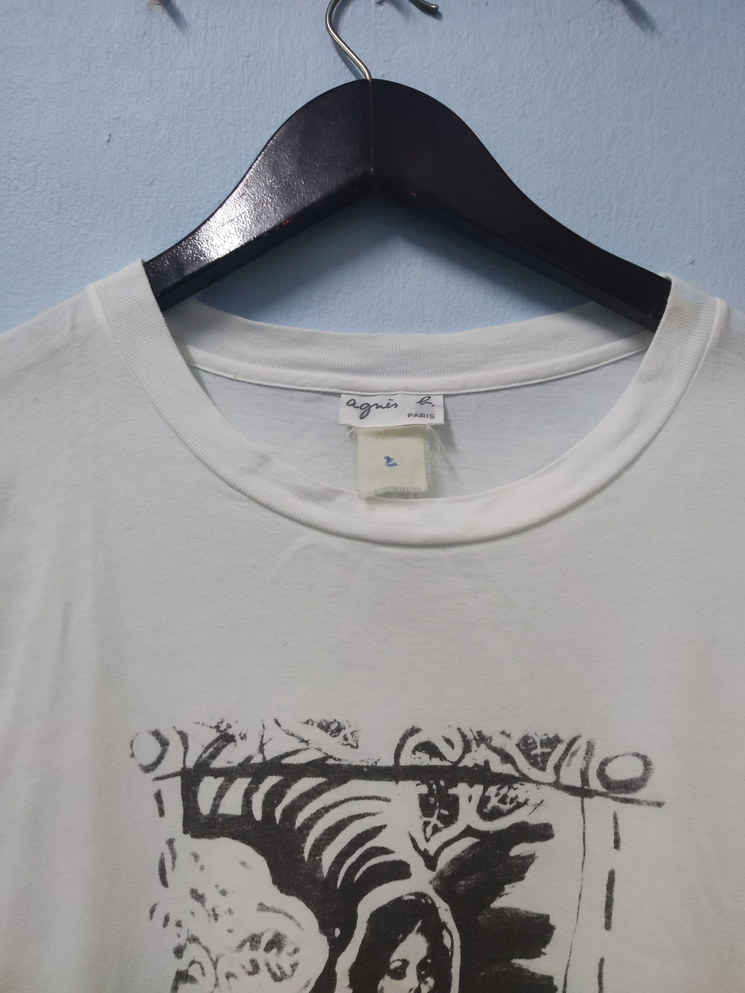 agnes b. Agnes b. Martine Barrat Do or die Photo Tee Size US M / EU 48-50 / 2 - 4 Thumbnail