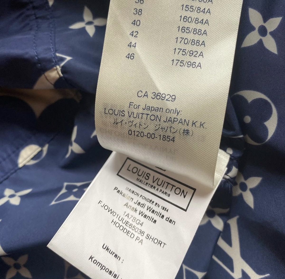 Louis Vuitton LV ESCALE PRINTED PARKA Size US XXS / EU 40 - 2 Thumbnail
