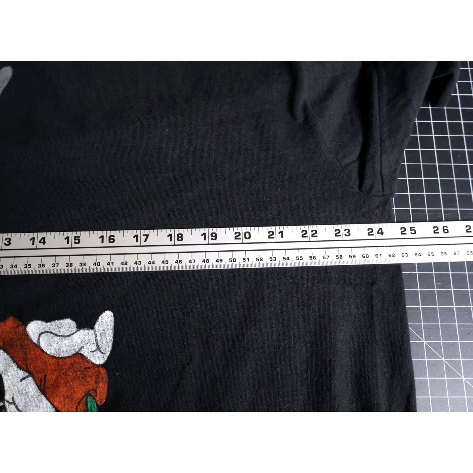 Fruit Of The Loom VINTAGE 90s Bugs Bunny T-Shirt Fruit of the Loom Black XL Adult Men Short Sleeve Crew Neck Cotton Size US XL / EU 56 / 4 - 5 Thumbnail