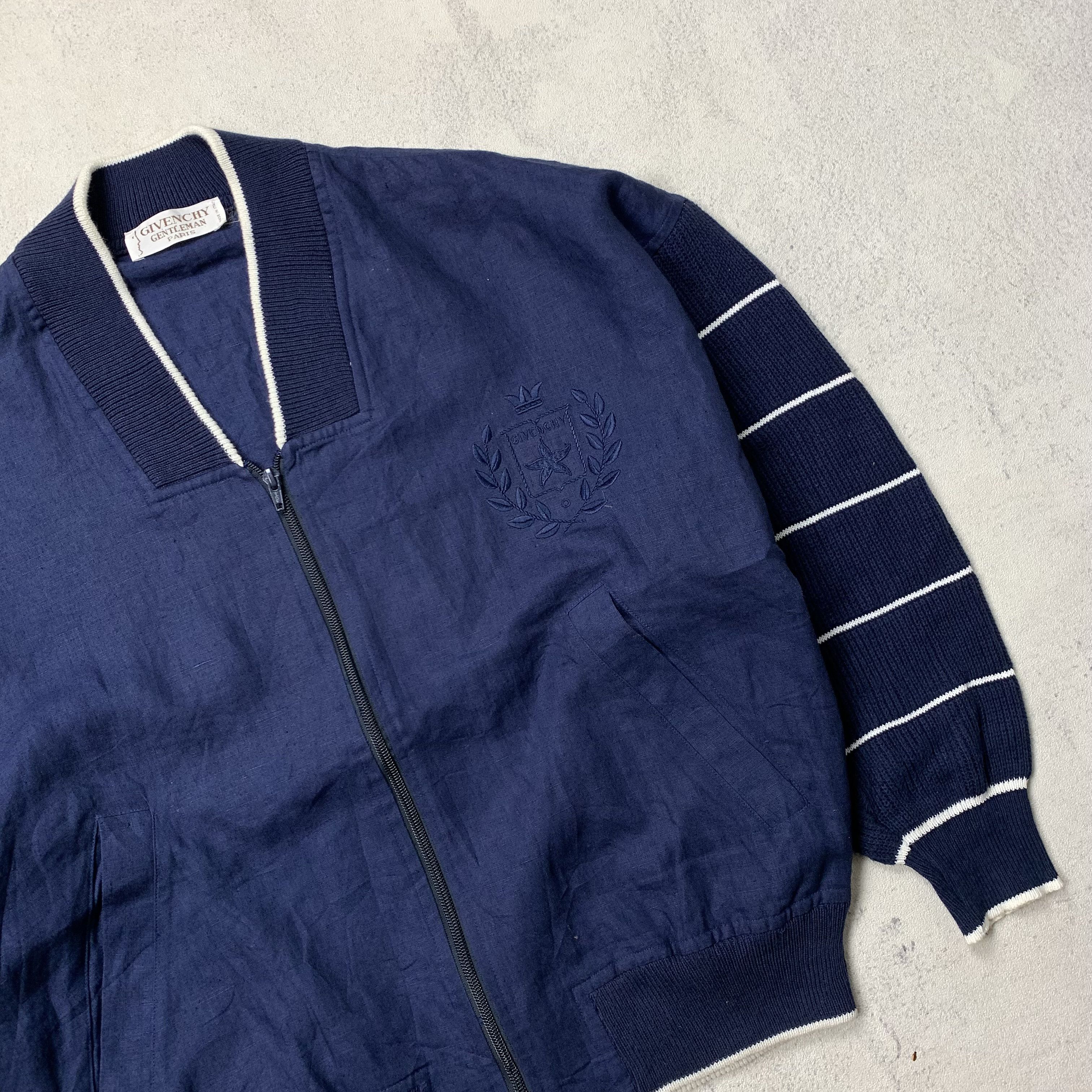 Givenchy Vintage 90s Givenchy Linen Jacket Size US M / EU 48-50 / 2 - 3 Thumbnail