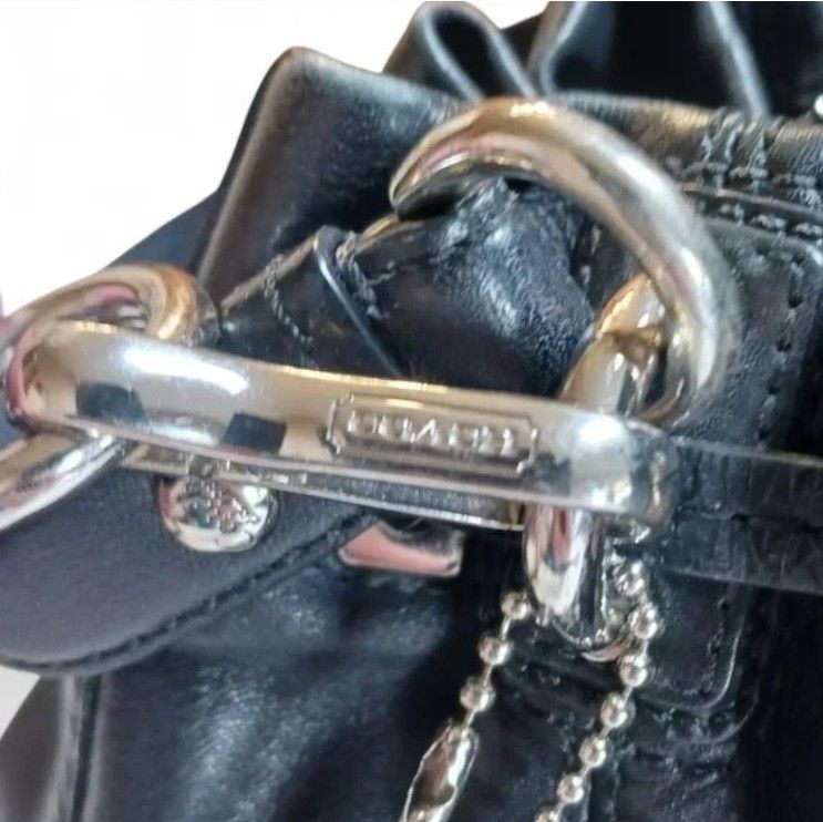 Coach Coach Mia Black Drawstring Bucket Bag 14601 | Black Size ONE SIZE - 9 Thumbnail