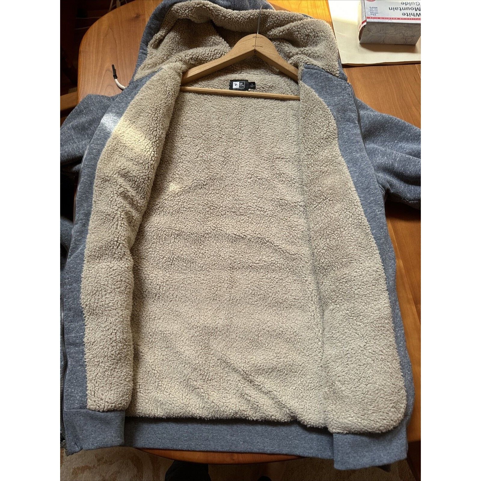 Rip Curl Rip Curl Heavy Duty Sherpa Full Zip Hoodie oversize L Size US L / EU 52-54 / 3 - 8 Thumbnail