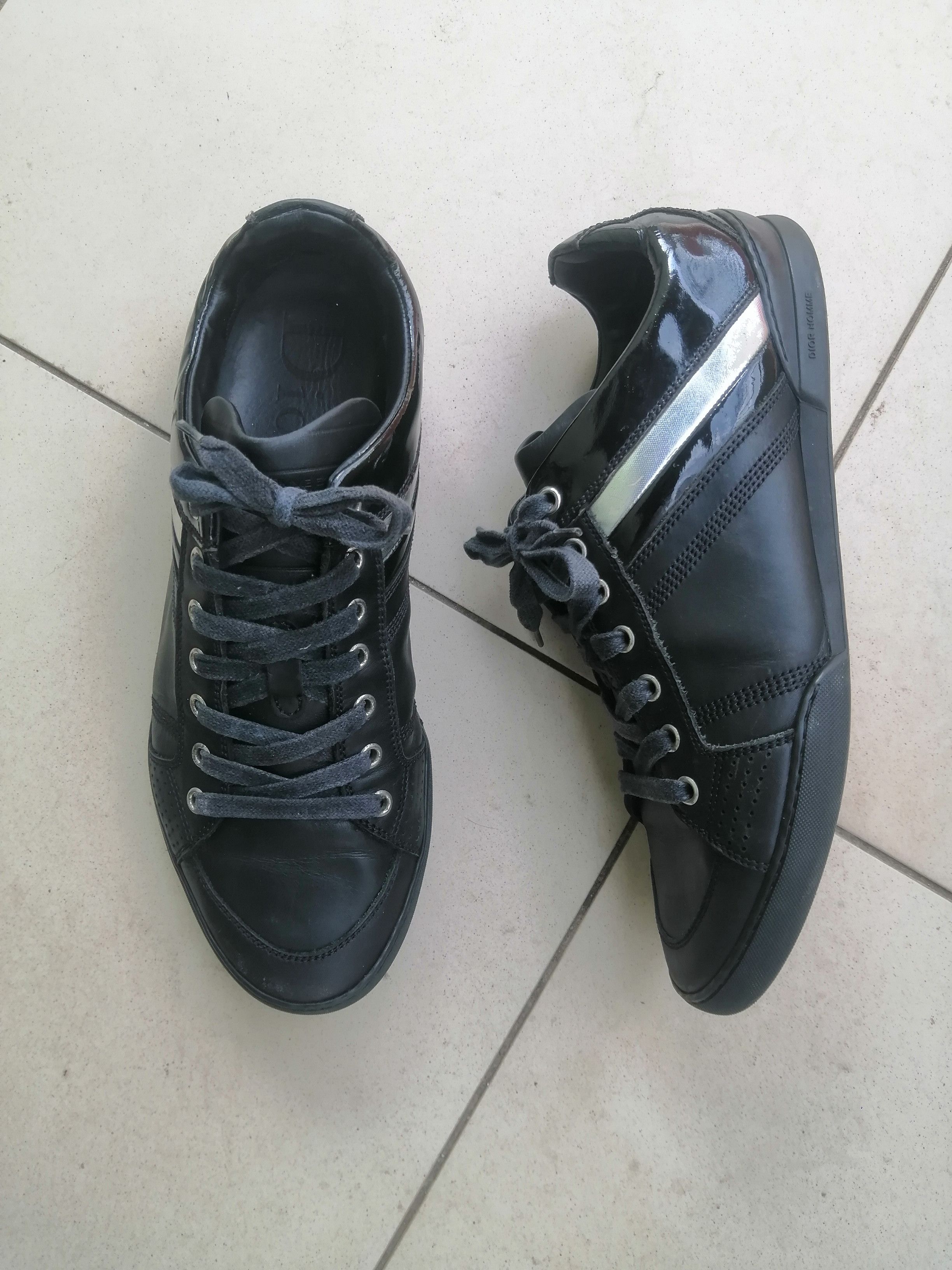 Dior Dior Homme B18 Hedi Slimane Archive Leather Black EU41 Size US 8 / EU 41 - 2 Thumbnail
