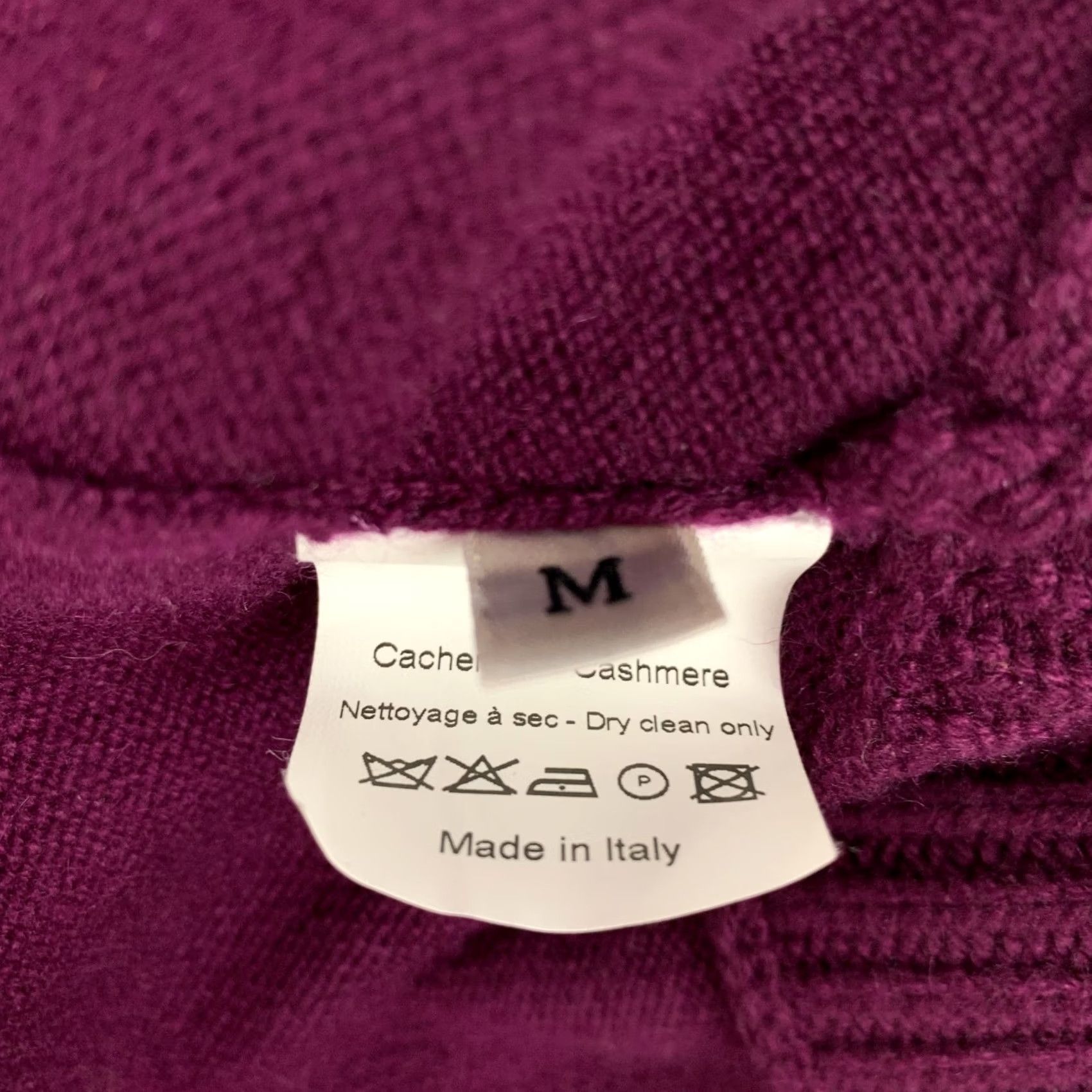 Lanvin LANVIN Purple Cashmere Cardigan Set 3/4 Sleeves M Women Cardigan Set Knitted Italy Size M / US 6-8 / IT 42-44 - 6 Thumbnail