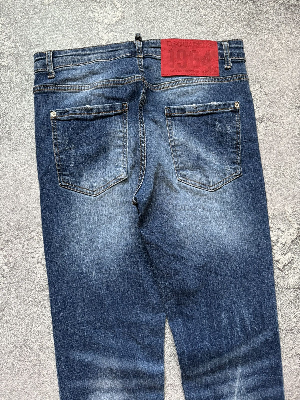Dsquared2 Dsquared2 48 distressed denim pant trouser Jean chino Size US 32 / EU 48 - 6 Thumbnail