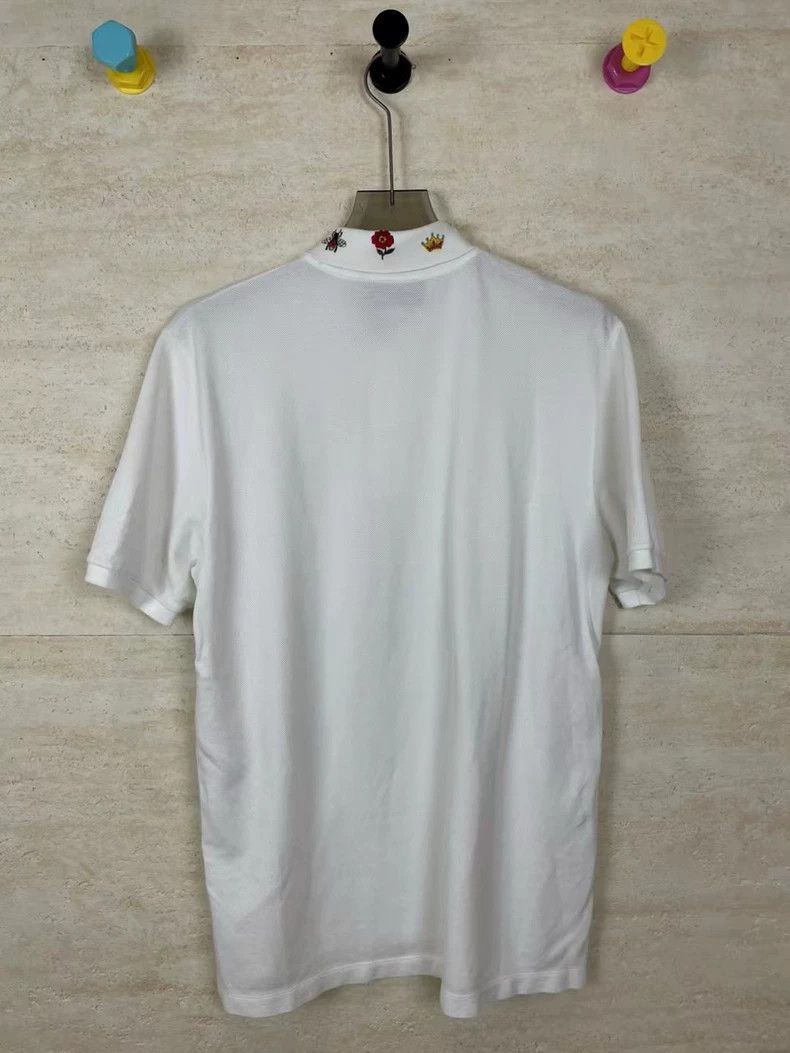 Gucci Gucci Size XXXL Neckline embroidery polo short sleeves 2501 Size US XXL / EU 58 / 5 - 2 Thumbnail