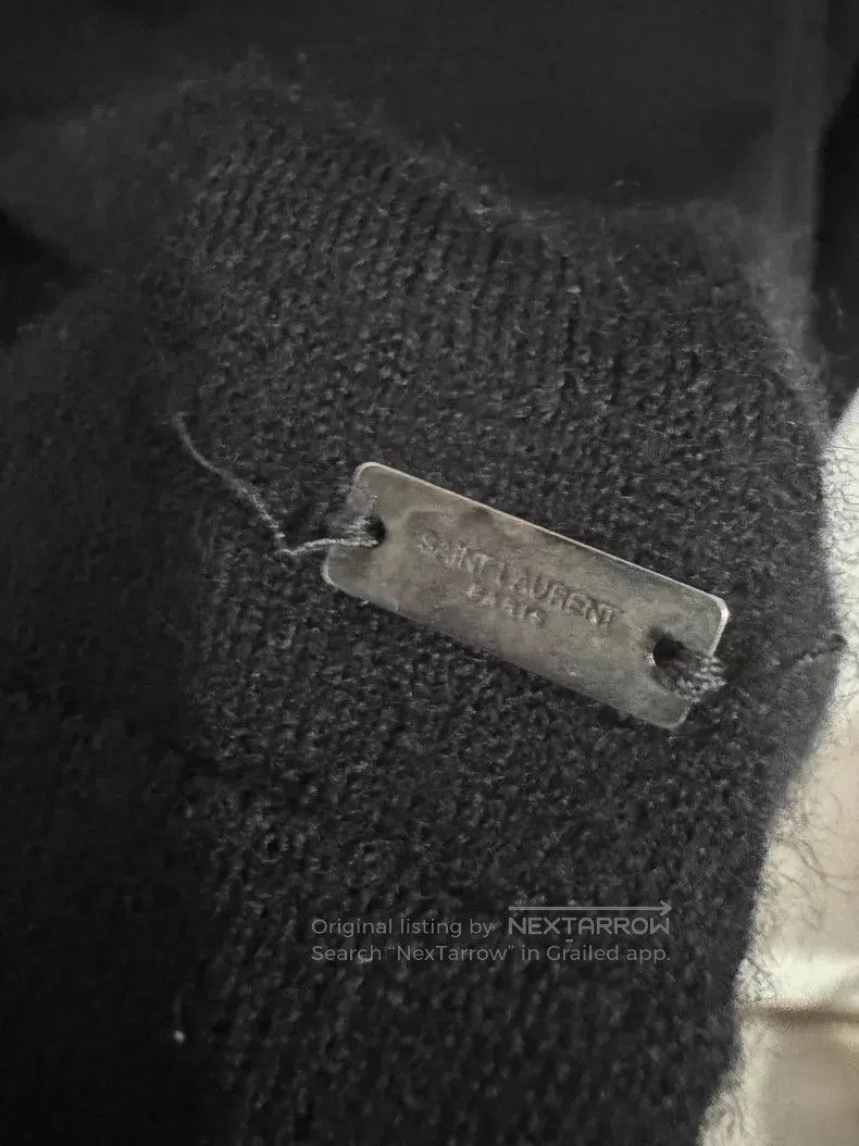 Saint Laurent Paris Saint Laurent Paris Darth Vader Brand Cashmere High Neck S Size US XS / EU 42 / 0 - 6 Thumbnail