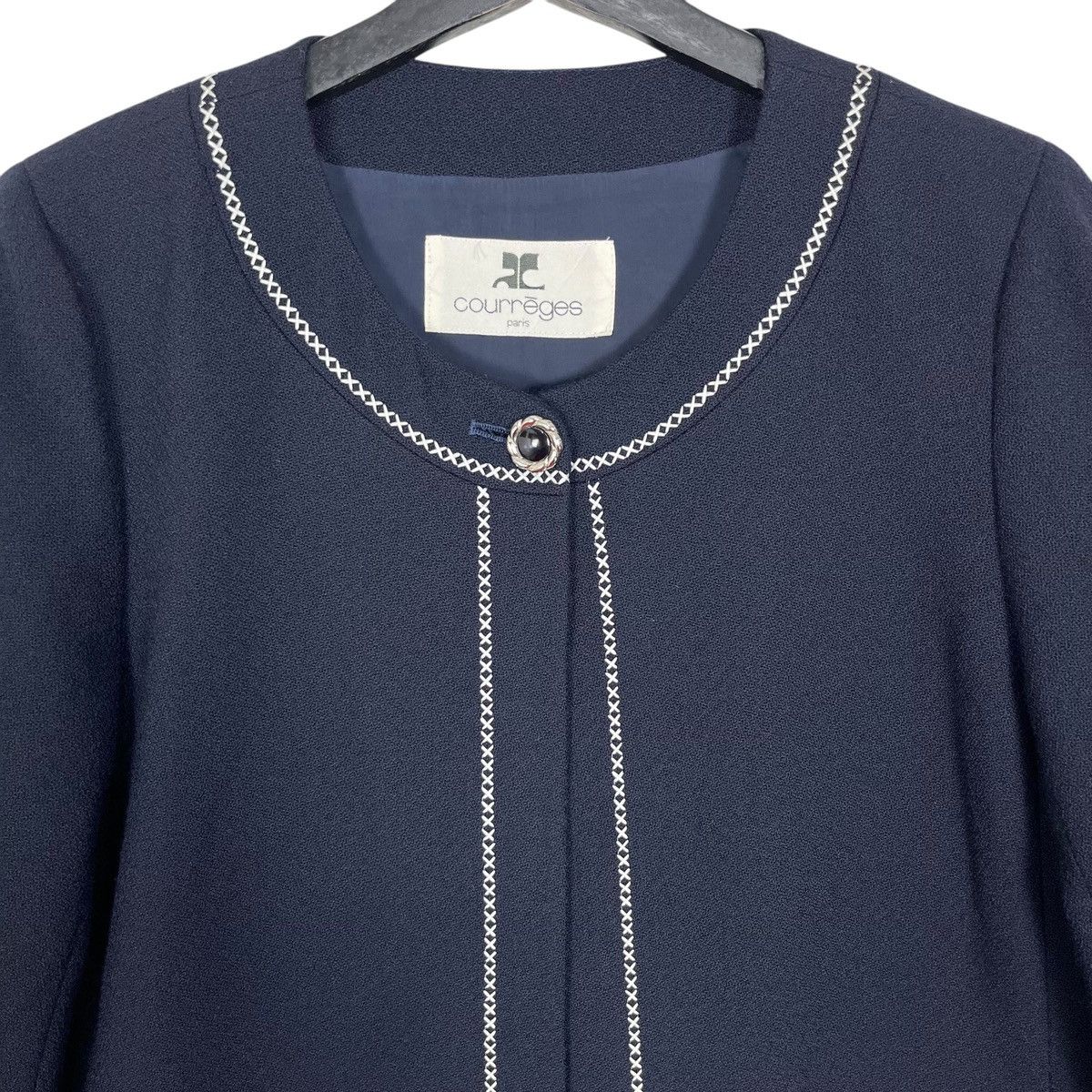Courreges Courreges Single Button Woman Coat Size M / US 6-8 / IT 42-44 - 2 Thumbnail