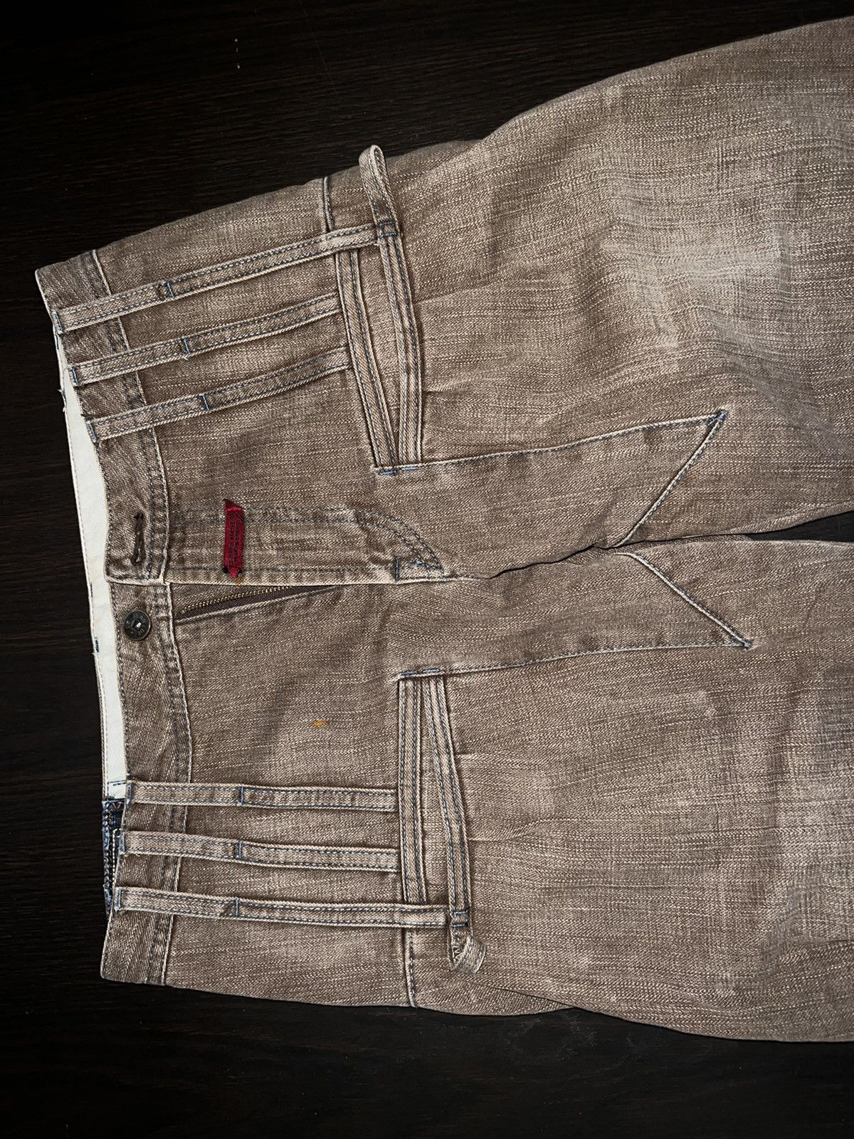 Marithe + Francois Girbaud Marithé + François Girbaud Bondage Denim Pants Size US 30 / EU 46 - 5 Thumbnail