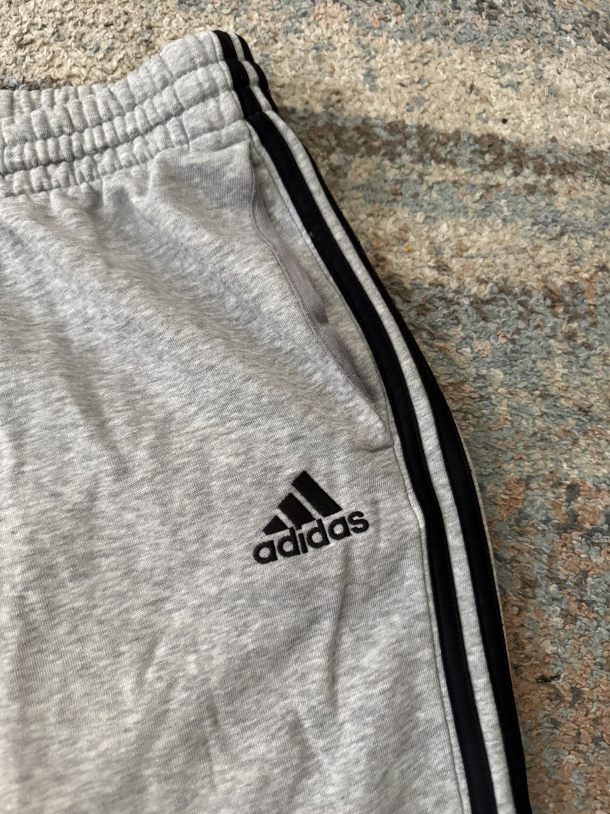 Vintage VTG Adidas Baggy Sweat Shorts 4XL Grey Size US 40 / EU 56 - 3 Thumbnail