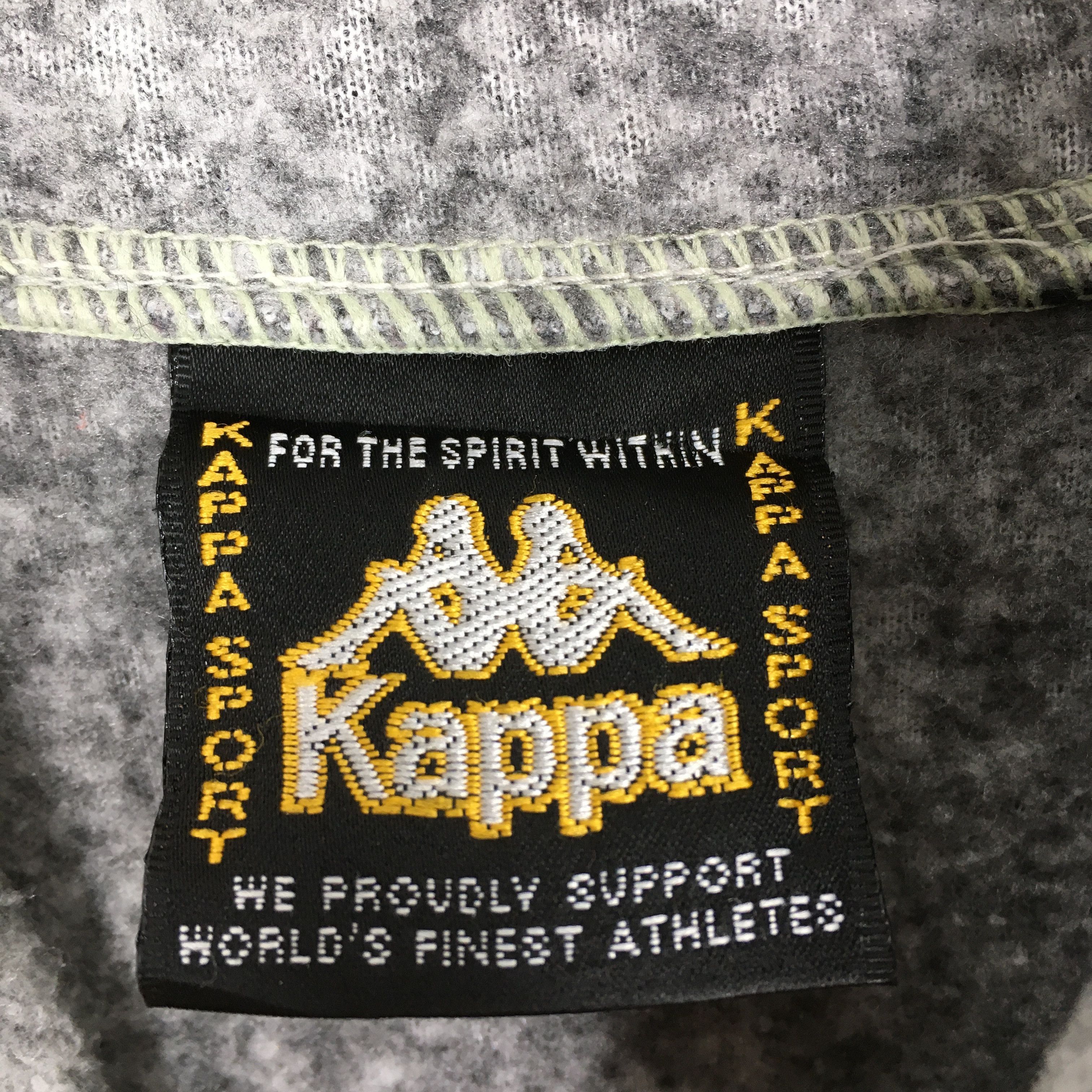 Kappa Vintage Kappa Sport Fleece Jacket Large Size US L / EU 52-54 / 3 - 3 Thumbnail