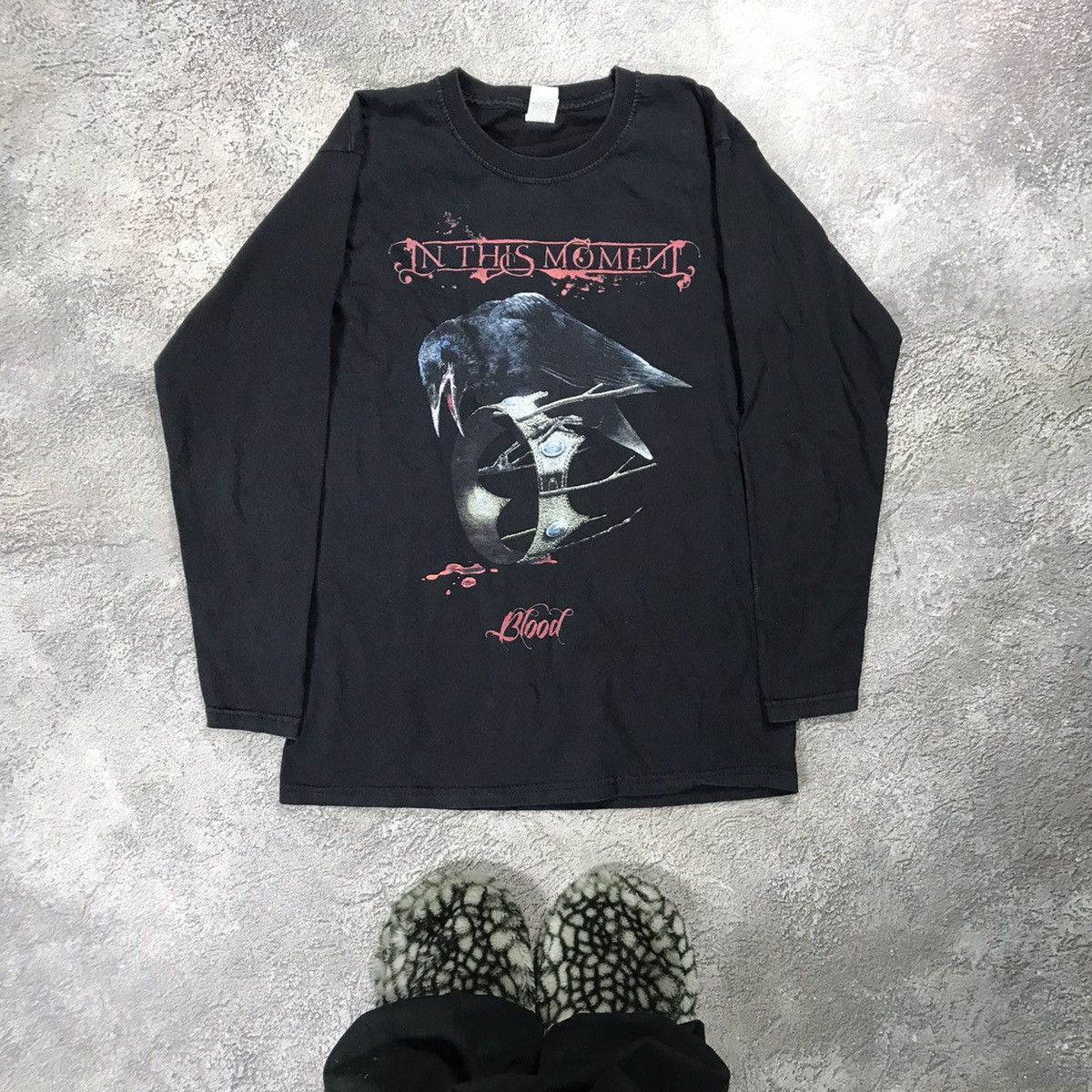 Vintage Vintage Y2K Graphic Tee Dark Horror Band Aesthetic Grunge S Size US S / EU 44-46 / 1 - 1 Thumbnail