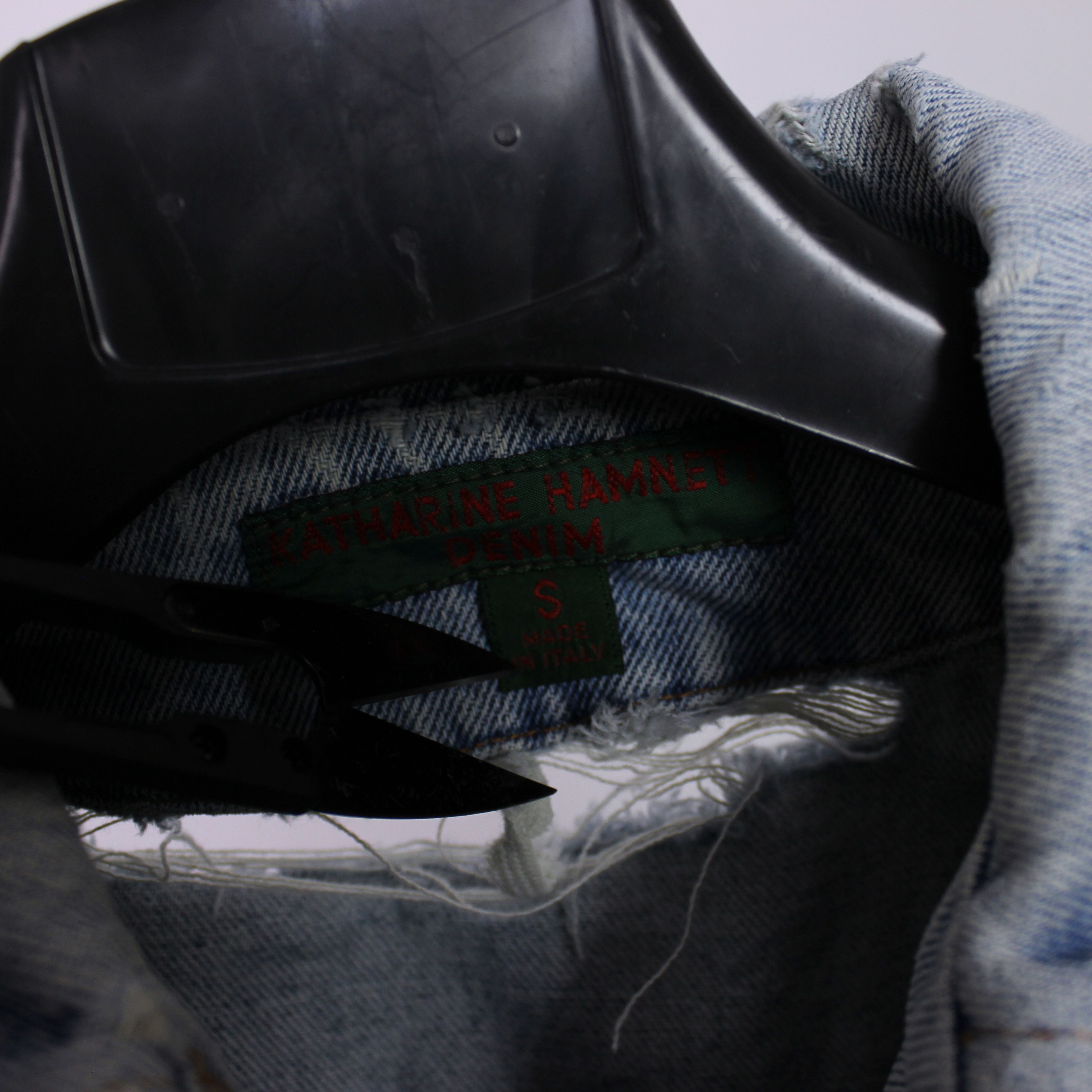 Katharine Hamnett London Katharine Hamnett London denim jacket women XS S blue Size S / US 4 / IT 40 - 9 Thumbnail