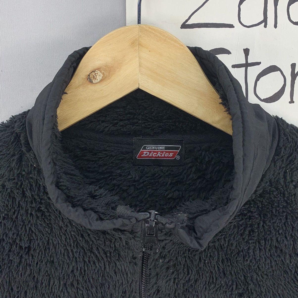 Dickies Dickies Black Fleece Zipper Jacket Size US M / EU 48-50 / 2 - 5 Thumbnail