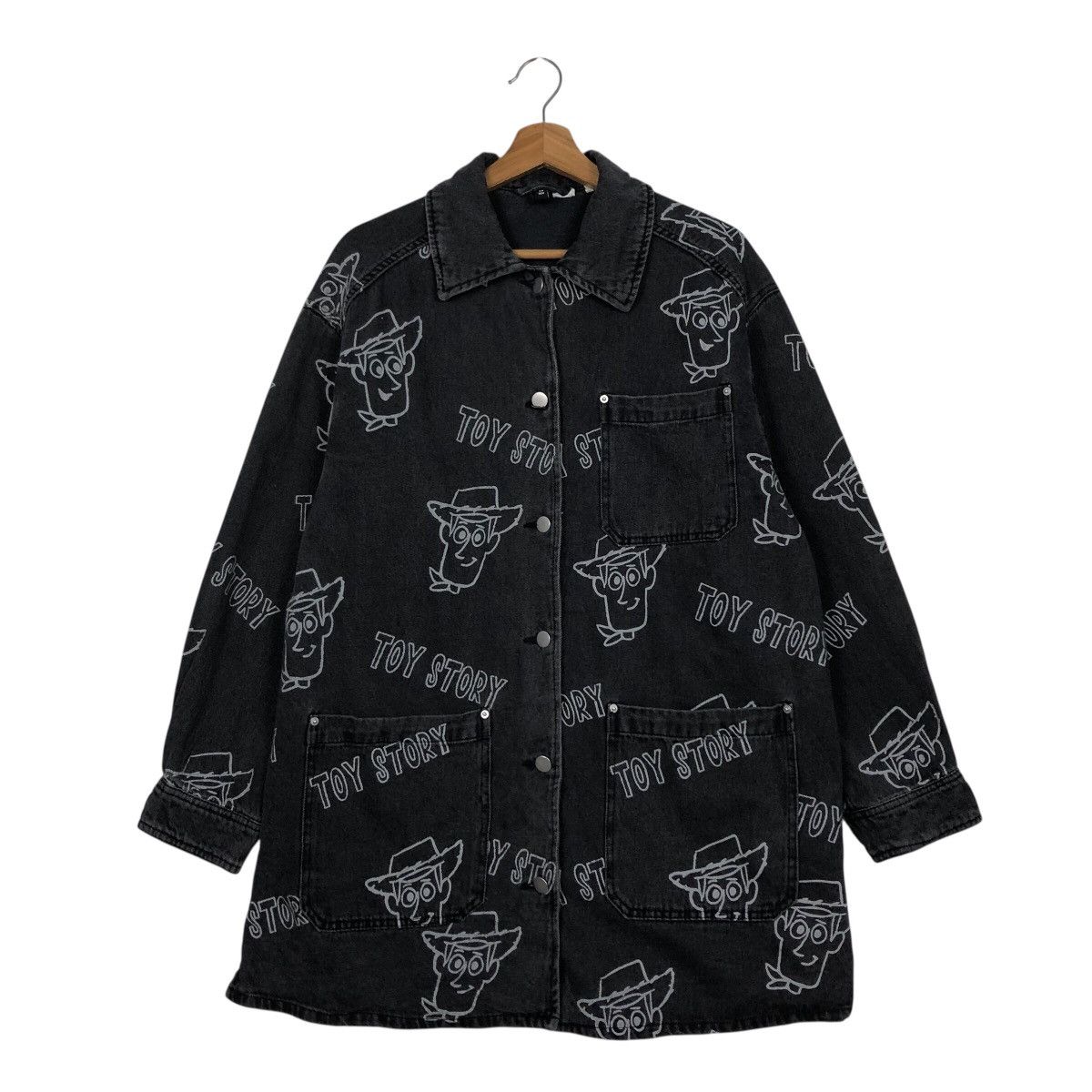 Japanese Brand 📌Full Print Design Chore Jacket Divided Issey Miyake Punk Size US S / EU 44-46 / 1 - 2 Thumbnail