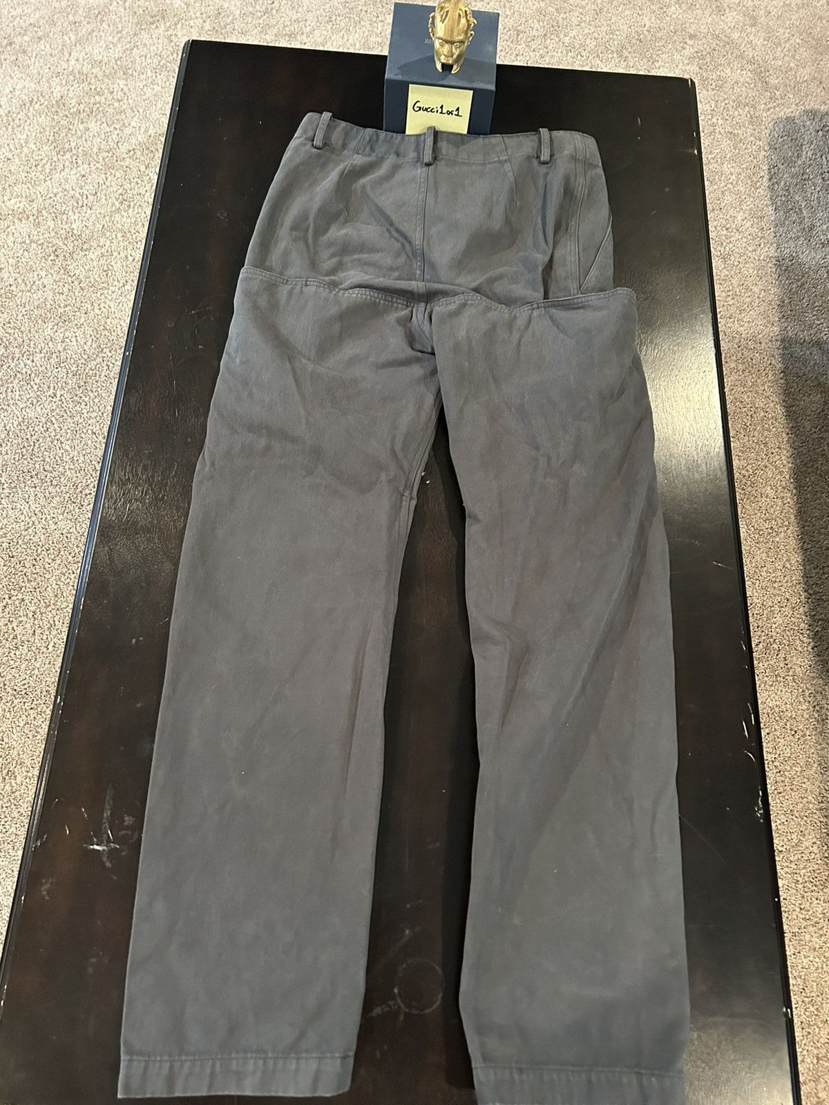 Gap × Yeezy Yeezy gap engineered by Balenciaga Sateen Green cargo pants Size US 28 / EU 44 - 2 Thumbnail