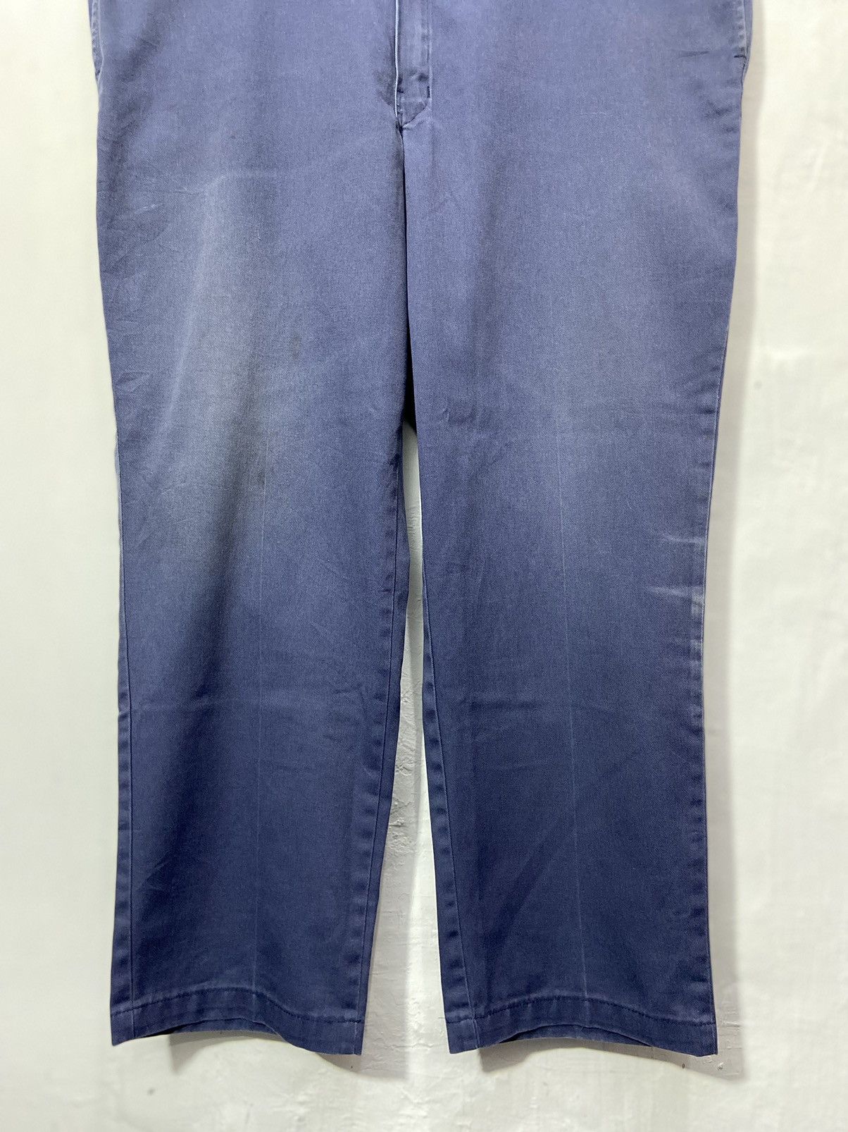 Dickies × JNCO Vintage Dickies 874 Baggy Long Pants Navy Washed Size US 44 / EU 60 - 3 Thumbnail