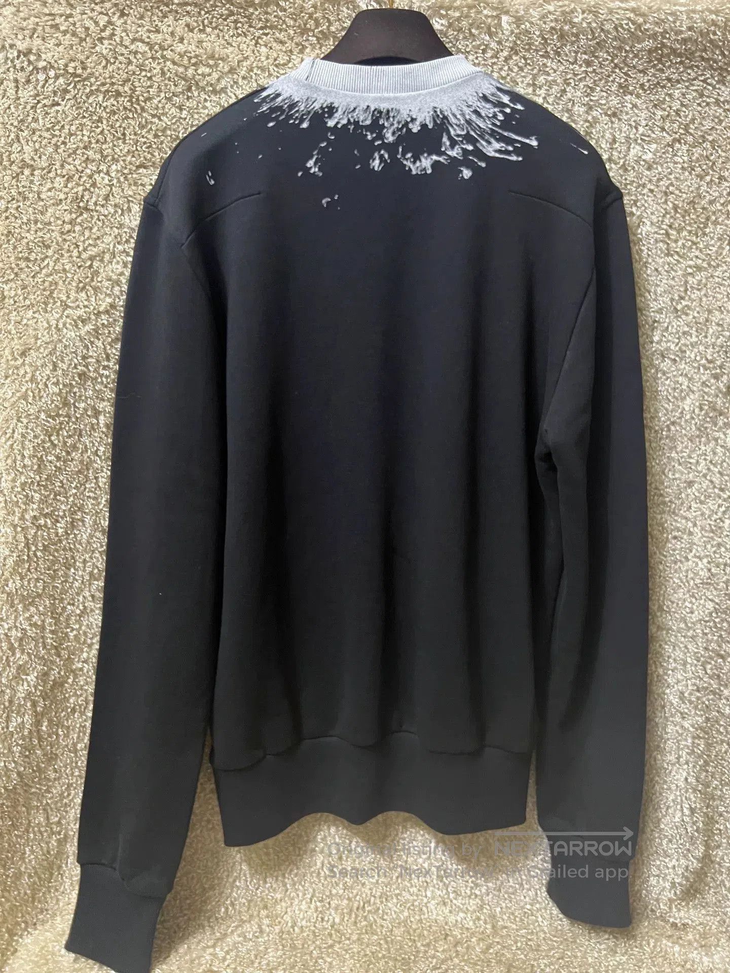Dior Dior Homme Men's Splatter Crewneck Sweatshirt. Size US S / EU 44-46 / 1 - 8 Thumbnail
