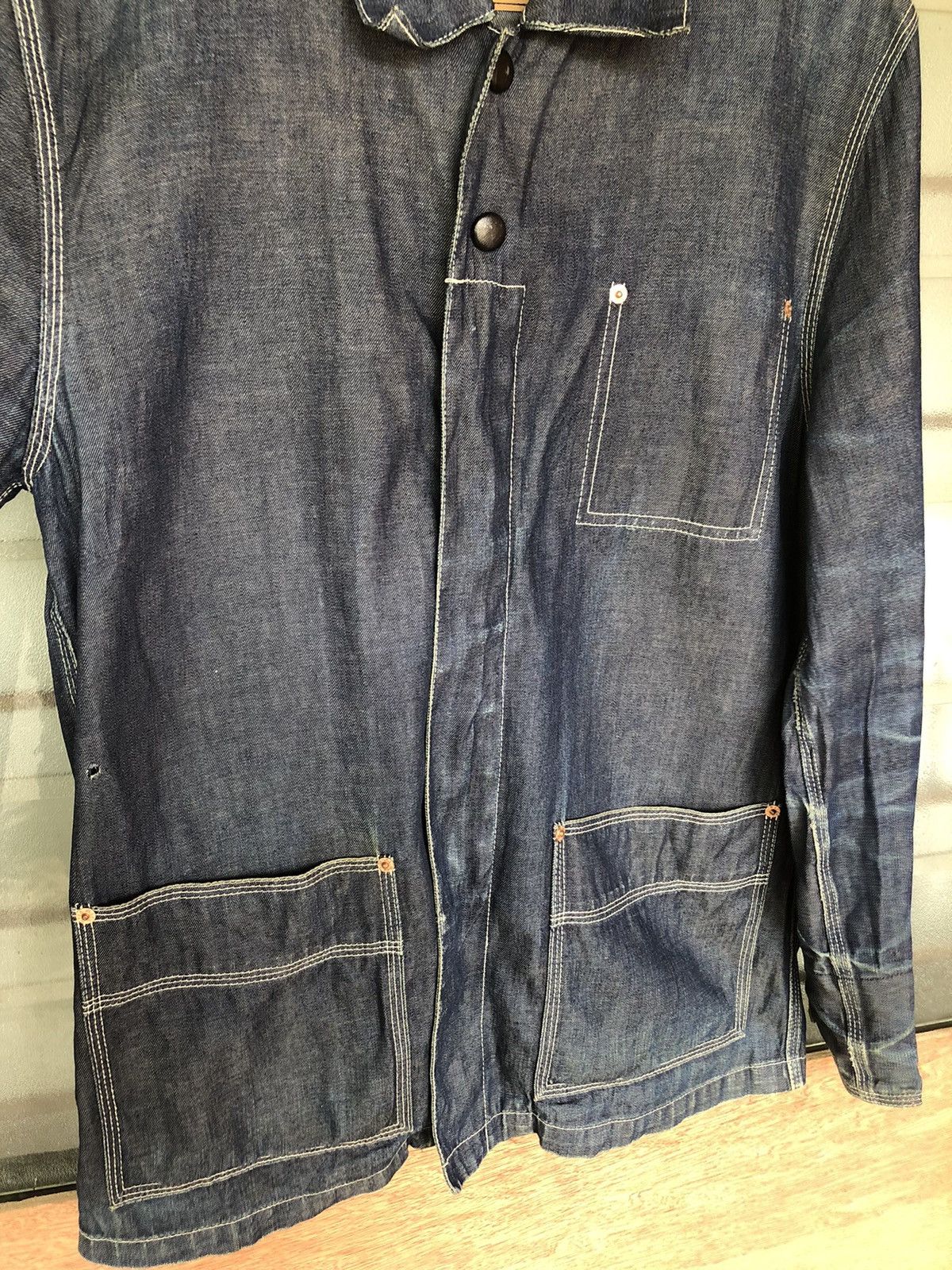 PPFM Vintage PPFM Denim Jacket Size US L / EU 52-54 / 3 - 3 Thumbnail